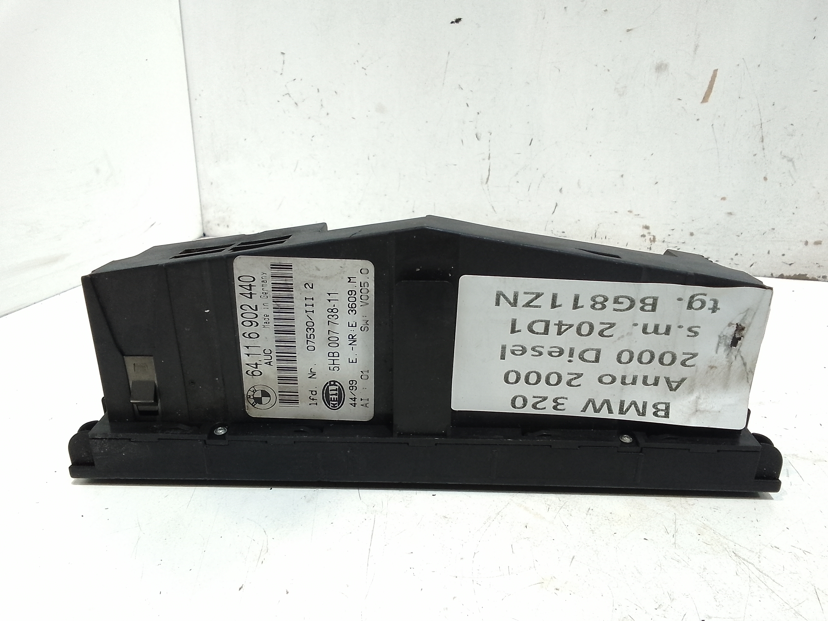 Comandi Clima per Bmw Serie 3 E46 Berlina (1998 - 2001)