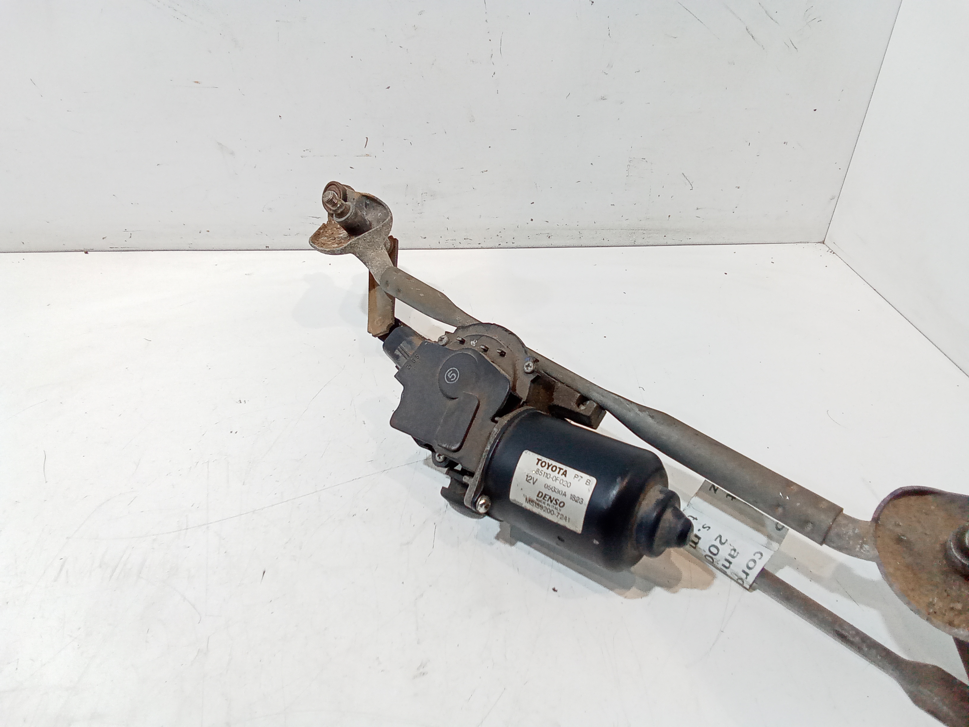 Motorino tergi ant completo di tandem per Toyota Corolla Verso 2 Serie (2004 - 2009)