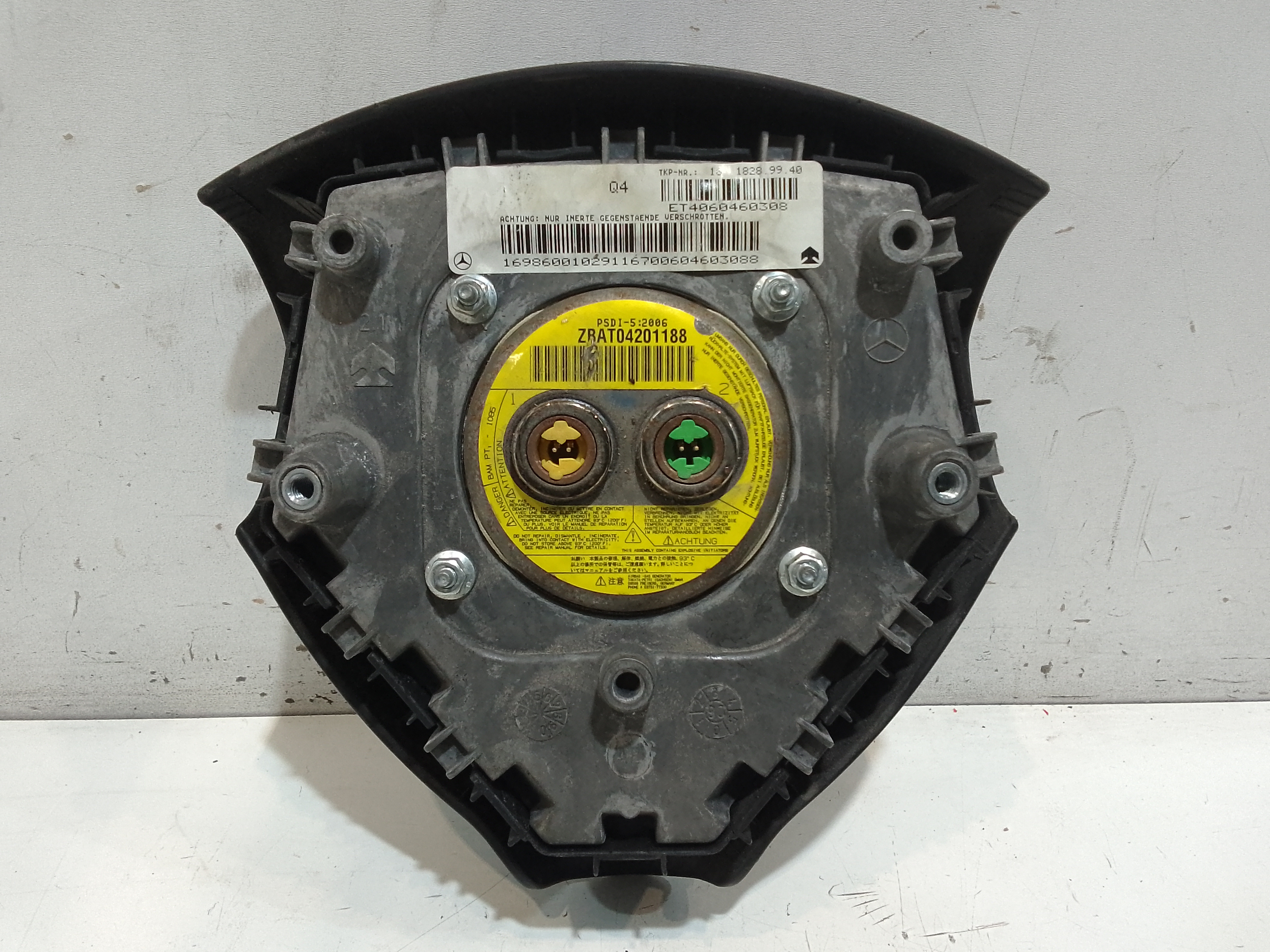 Airbag Volante per Mercedes Classe A W169 3 Serie (2004 - 2008)