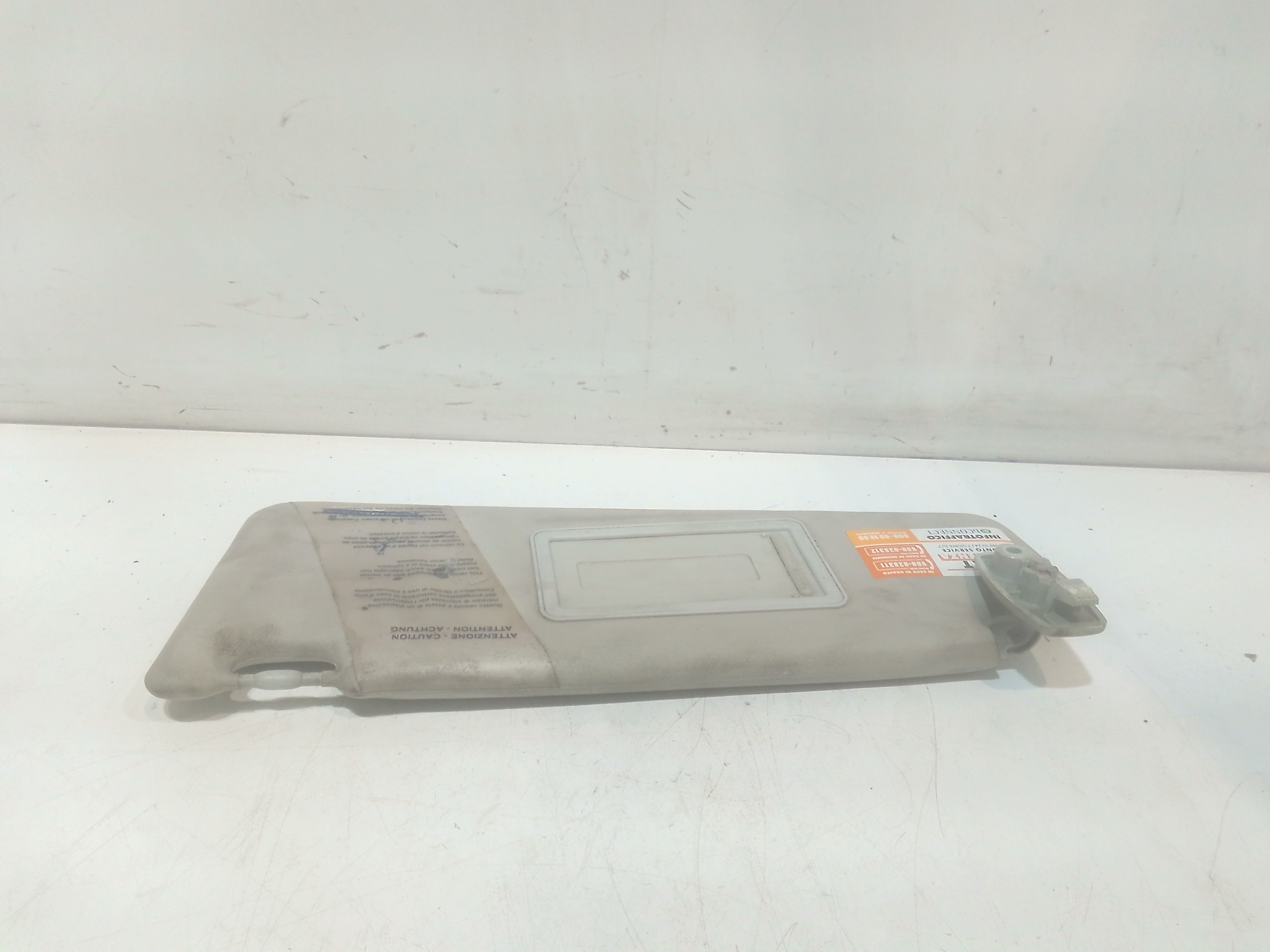 Parasole aletta anteriore Lato Guida per Fiat Idea 1 Serie (2003 - 2005)