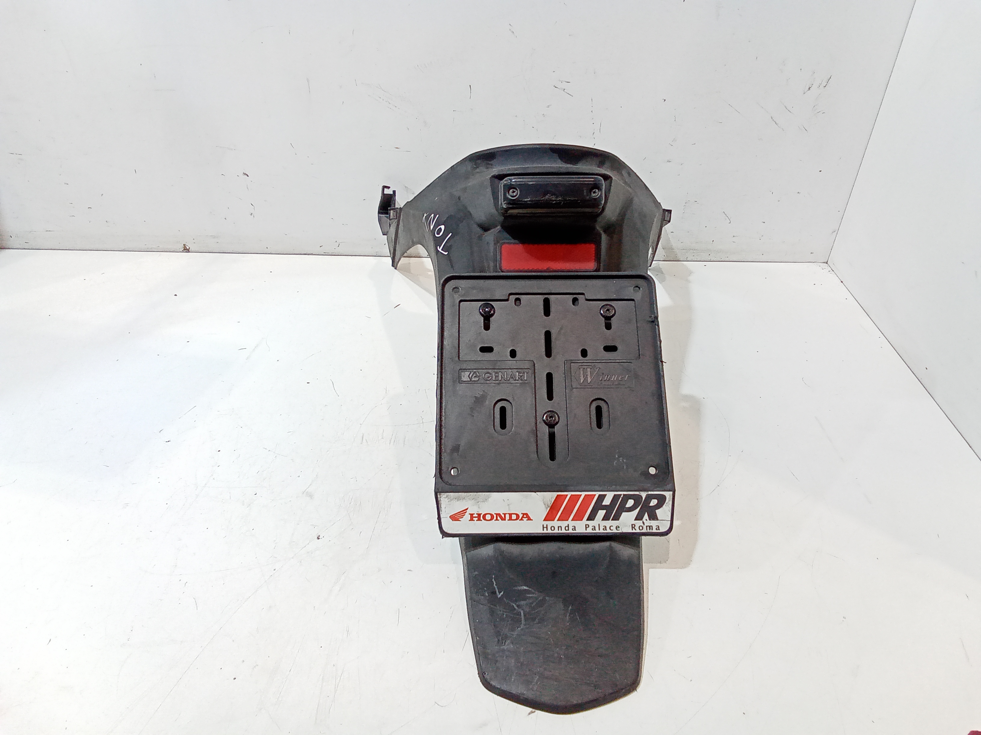 Parafango posteriore targa per Honda Sh I Abs 125cc (2013 - 2016)