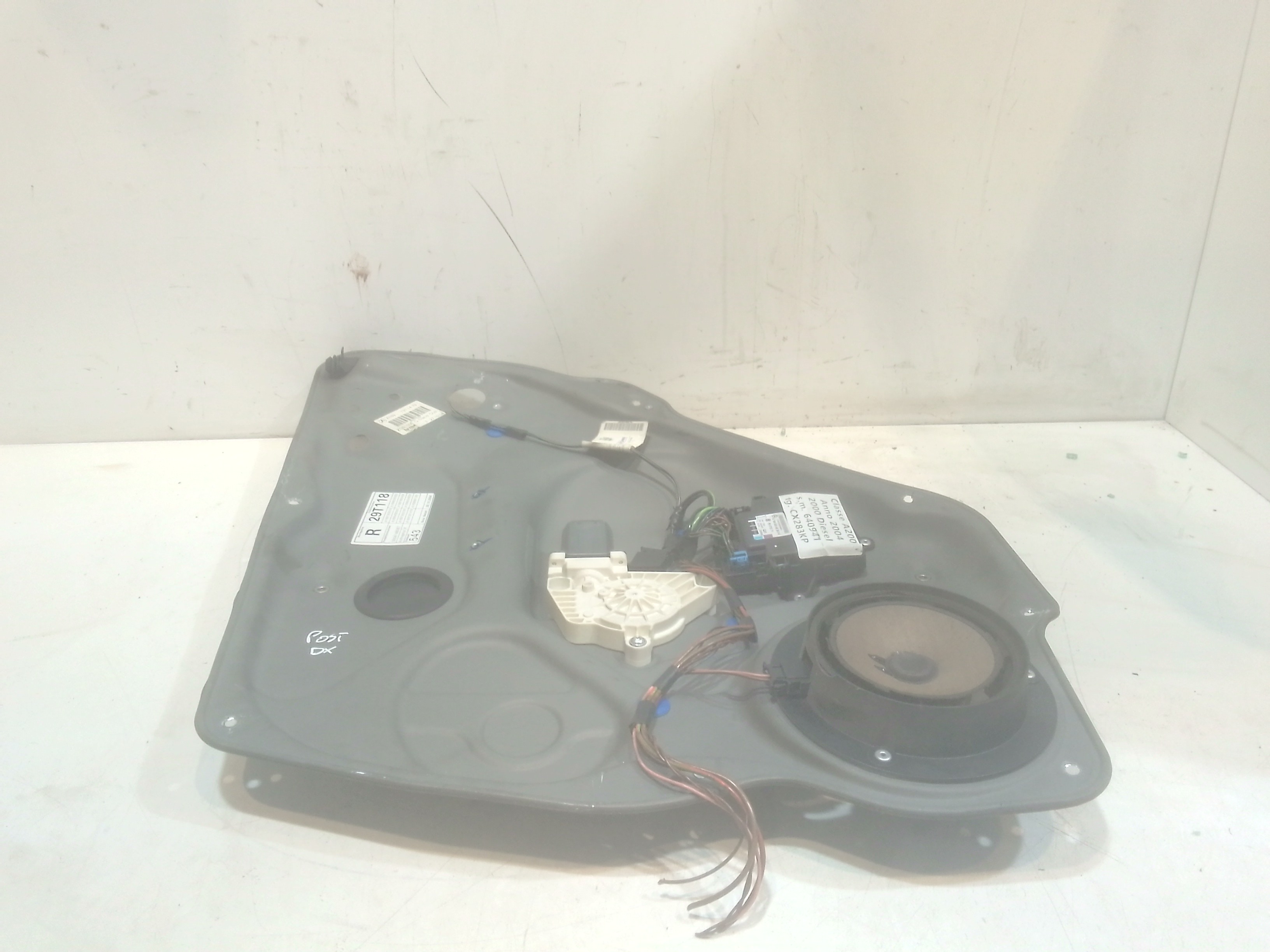 Cremagliera posteriore destra passeggero per Mercedes Classe A W169 3 Serie (2004 - 2008)