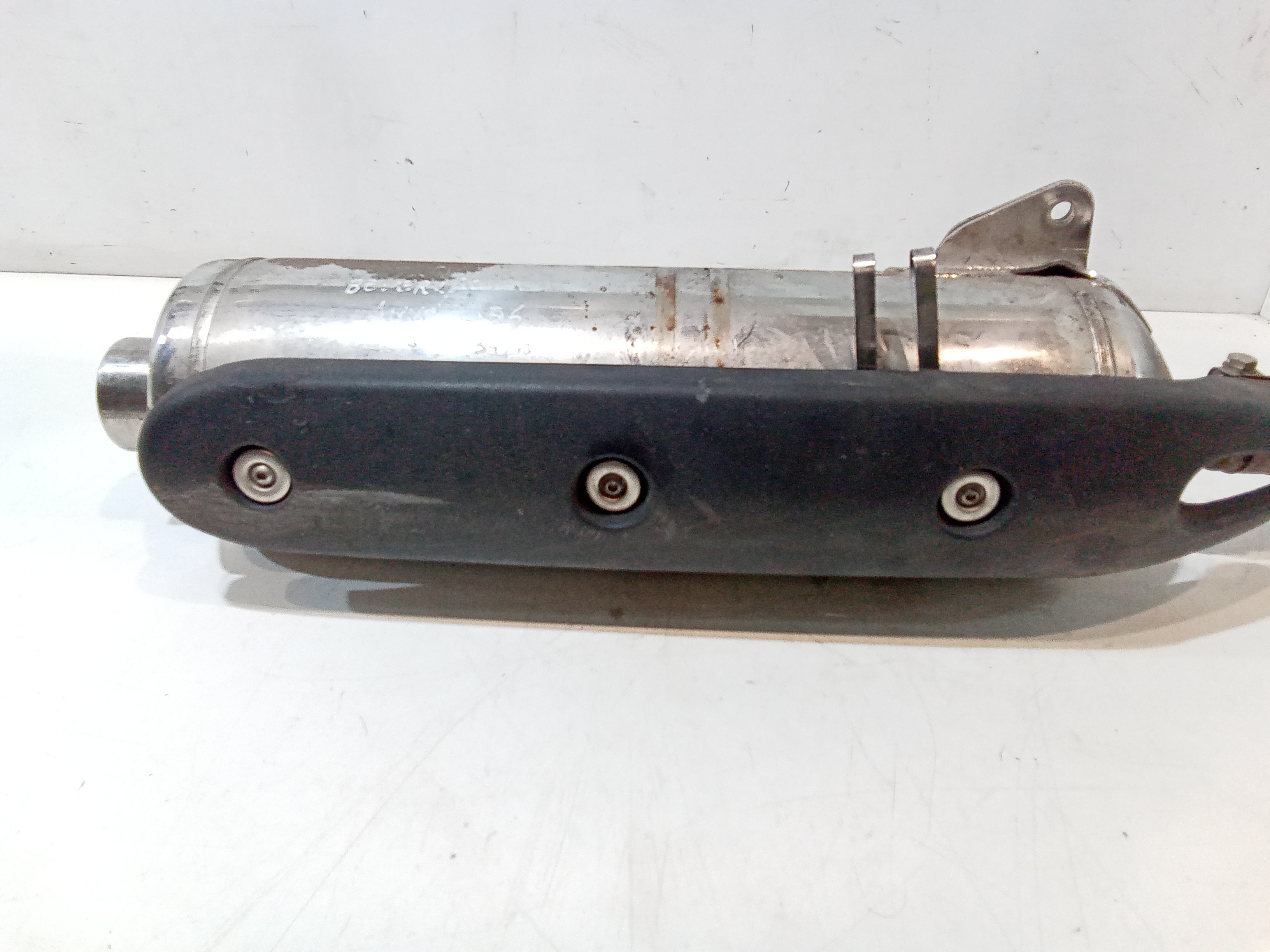 Marmitta completa di terminale scarico per Piaggio Beverly 500cc (02>06) (2002 - 2006)