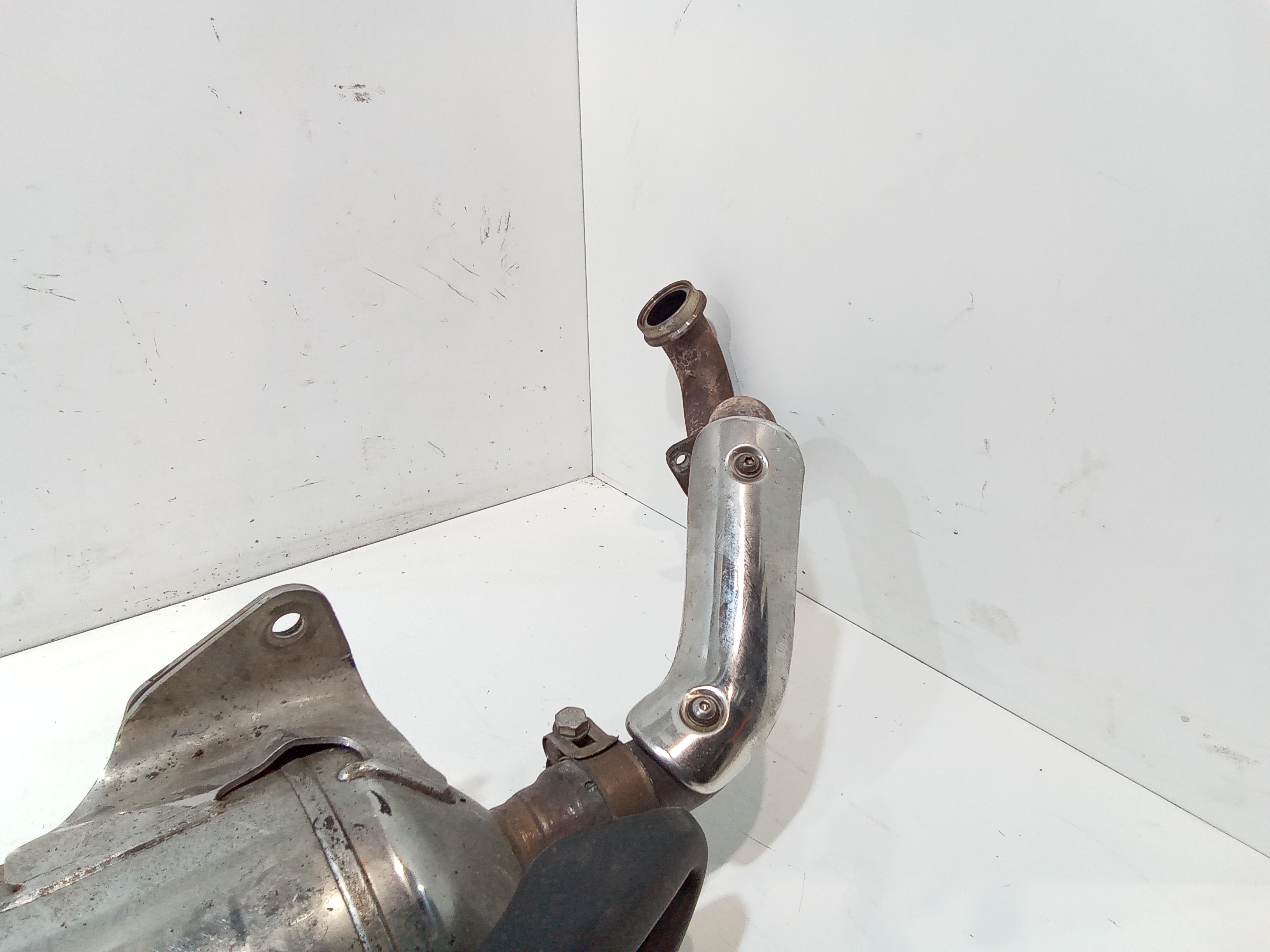 Marmitta completa di terminale scarico per Piaggio Beverly 500cc (02>06) (2002 - 2006)