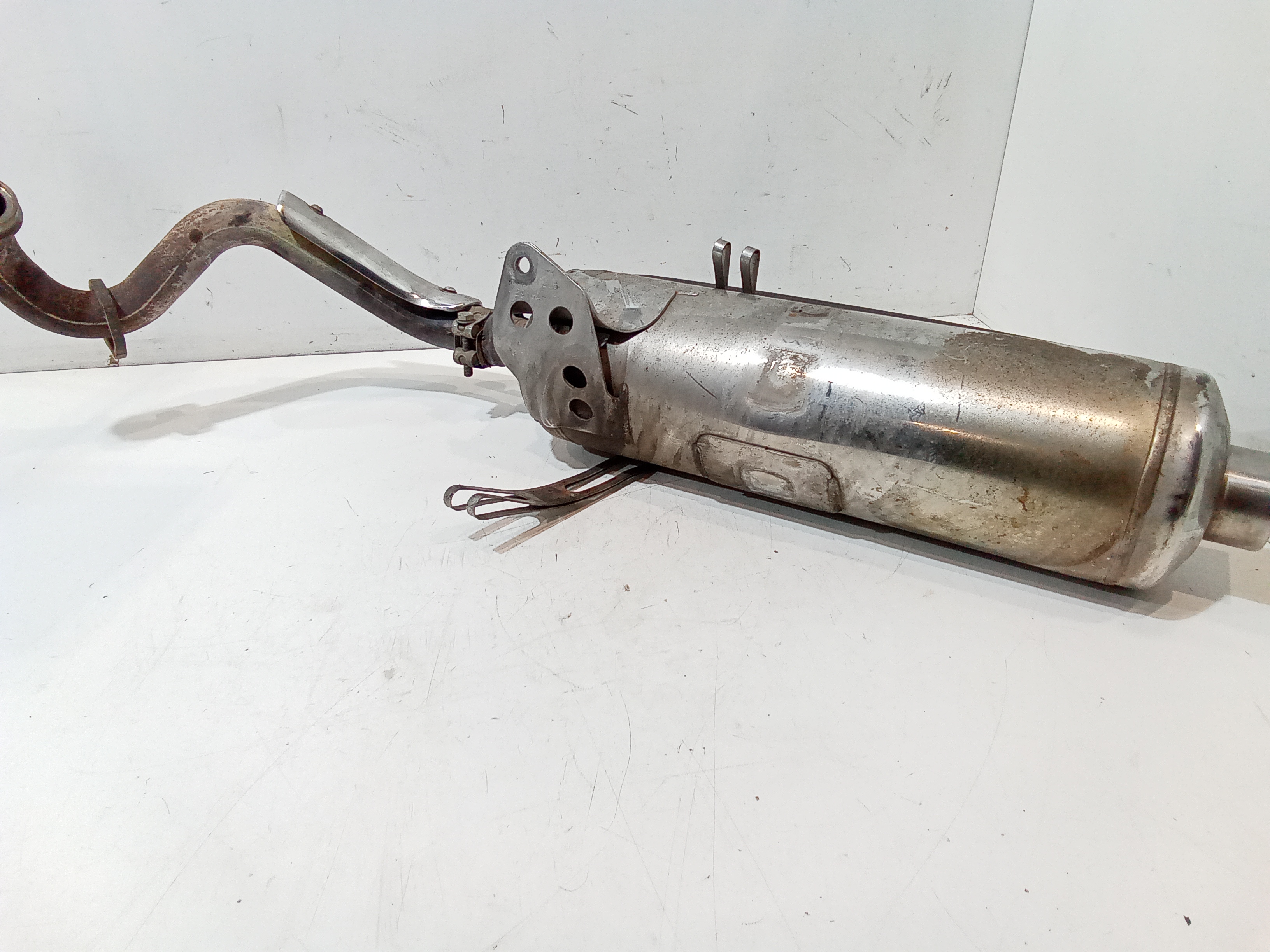 Marmitta completa di terminale scarico per Piaggio Beverly 500cc (02>06) (2002 - 2006)