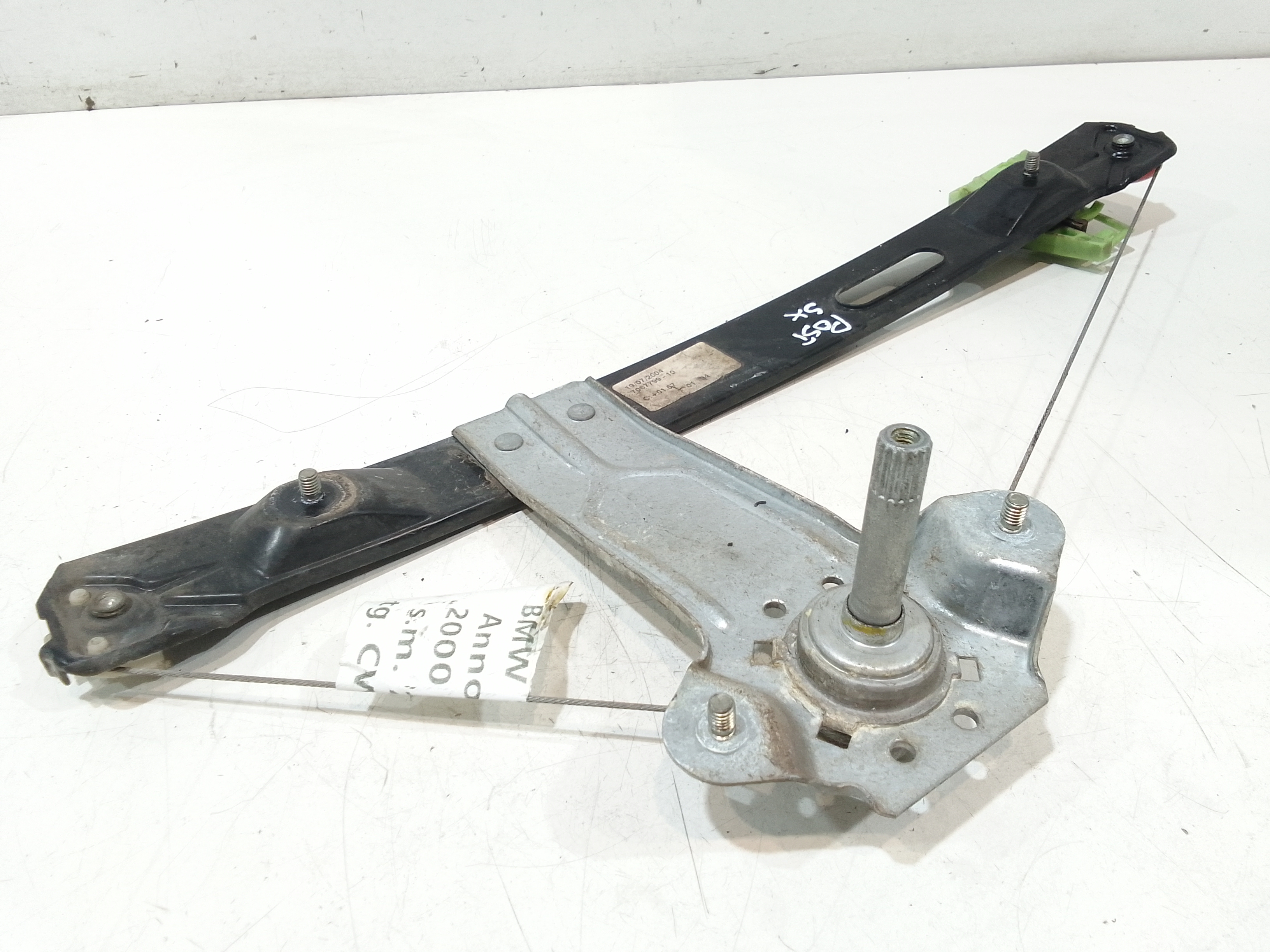 Cremagliera posteriore sinistra guida per Bmw Serie 1 Serie (e87) (04>07) (2004 - 2007)