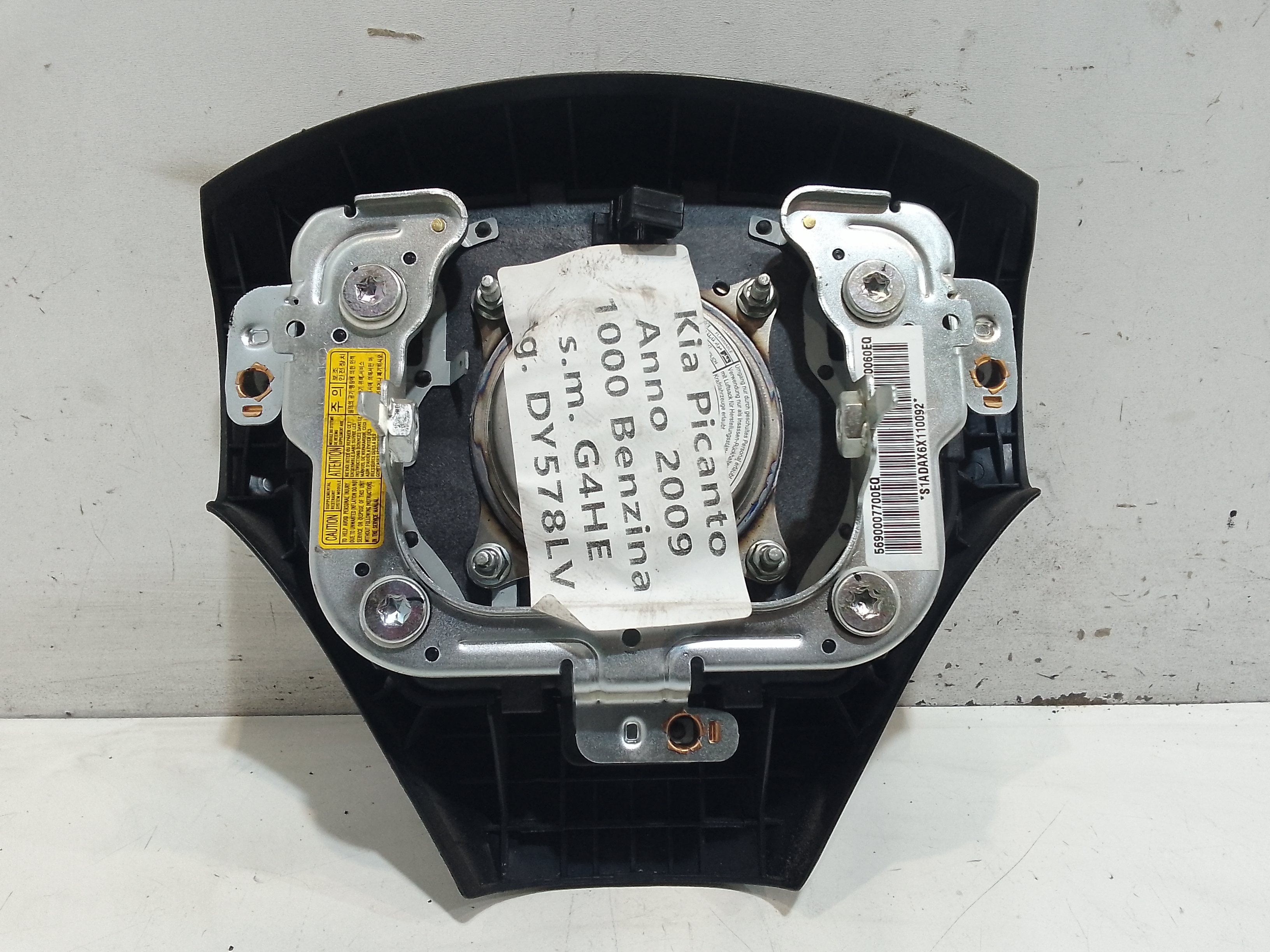Airbag Volante per Kia Picanto 2 Serie (2007 - 2011)