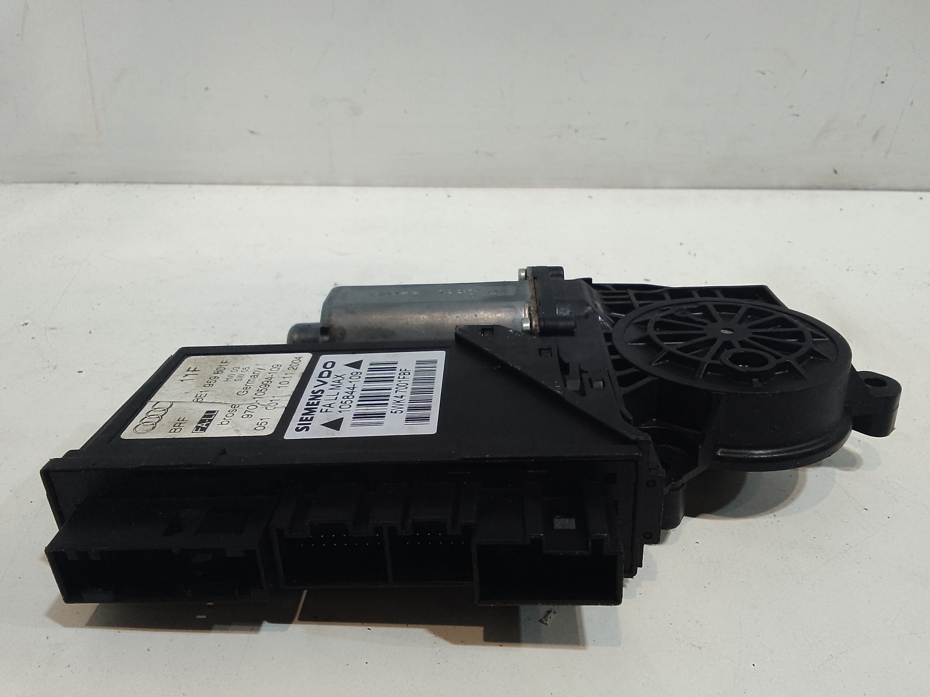 Motorino Alzavetro anteriore Sinistro per Audi A4 Allroad Serie (04>08) (2004 - 2008)