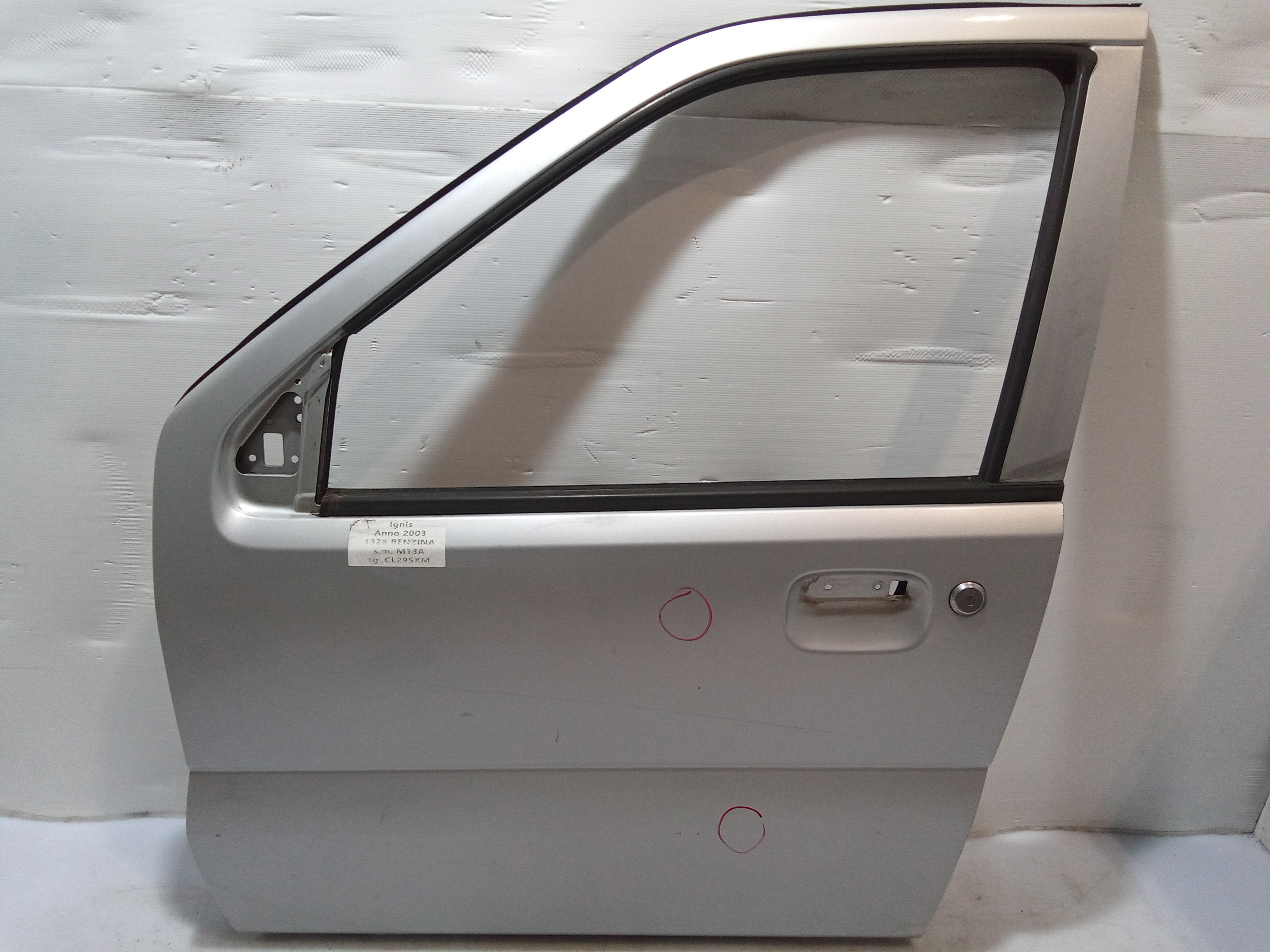 Portiera Anteriore Sinistra per Suzuki Ignis 2 Serie (2003 - 2009)