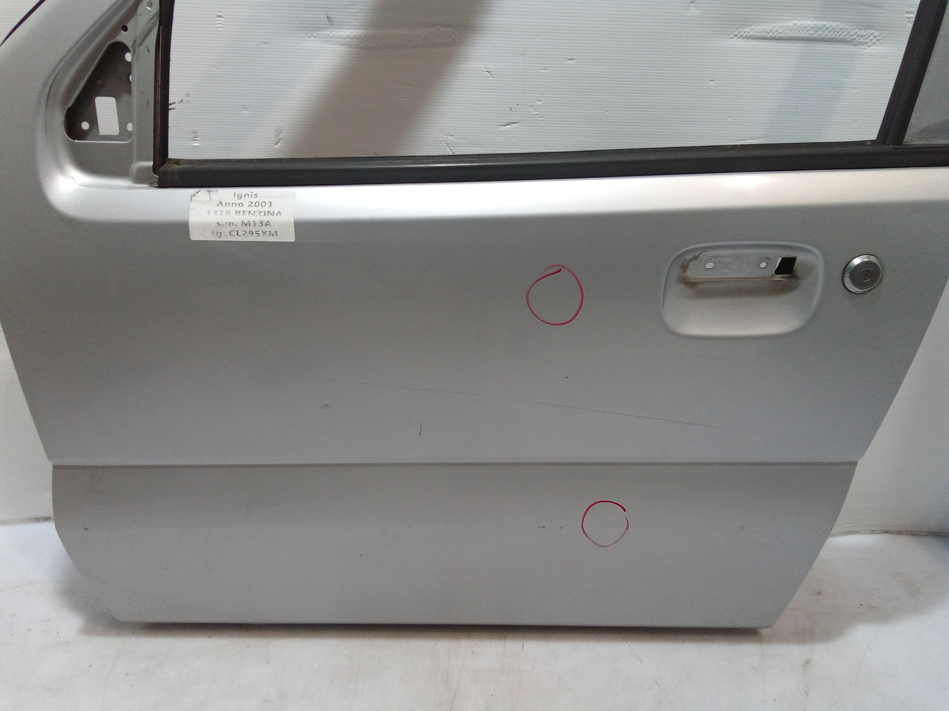 Portiera Anteriore Sinistra per Suzuki Ignis 2 Serie (2003 - 2009)