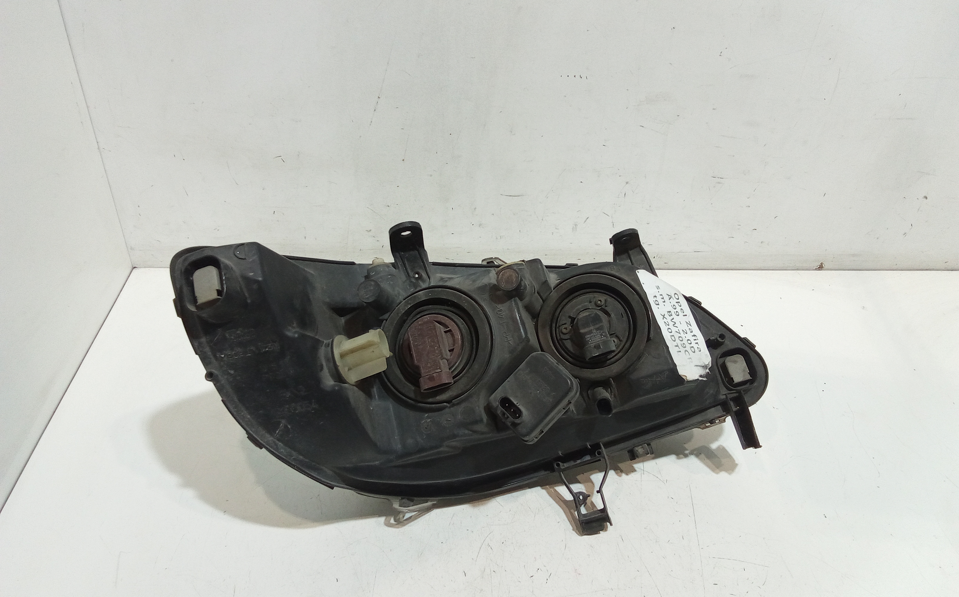 Faro anteriore Sinistro Guida per Opel Zafira A (1999 - 2005)