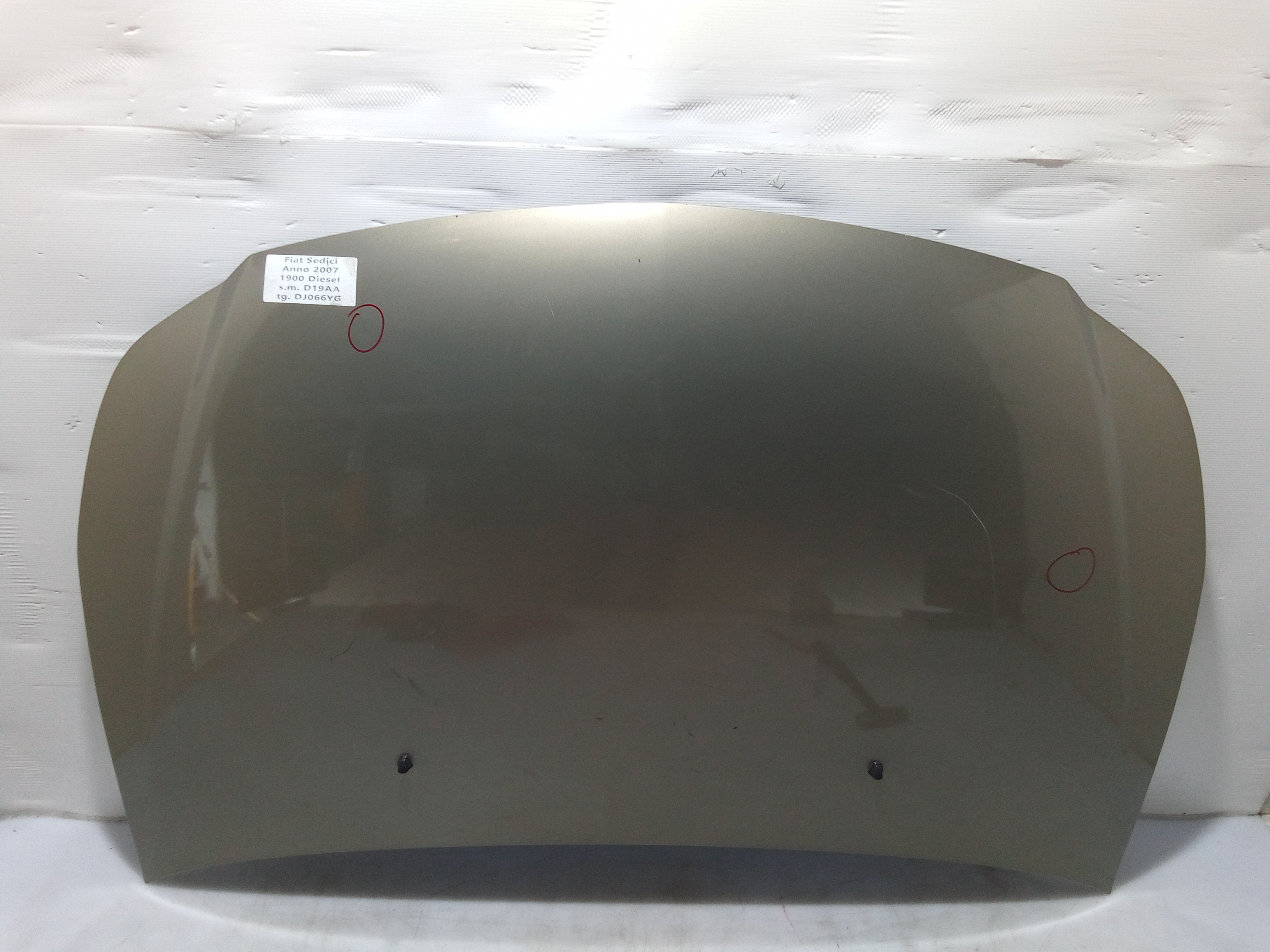 Cofano Anteriore per Fiat Sedici 1 Serie (2006 - 2009)