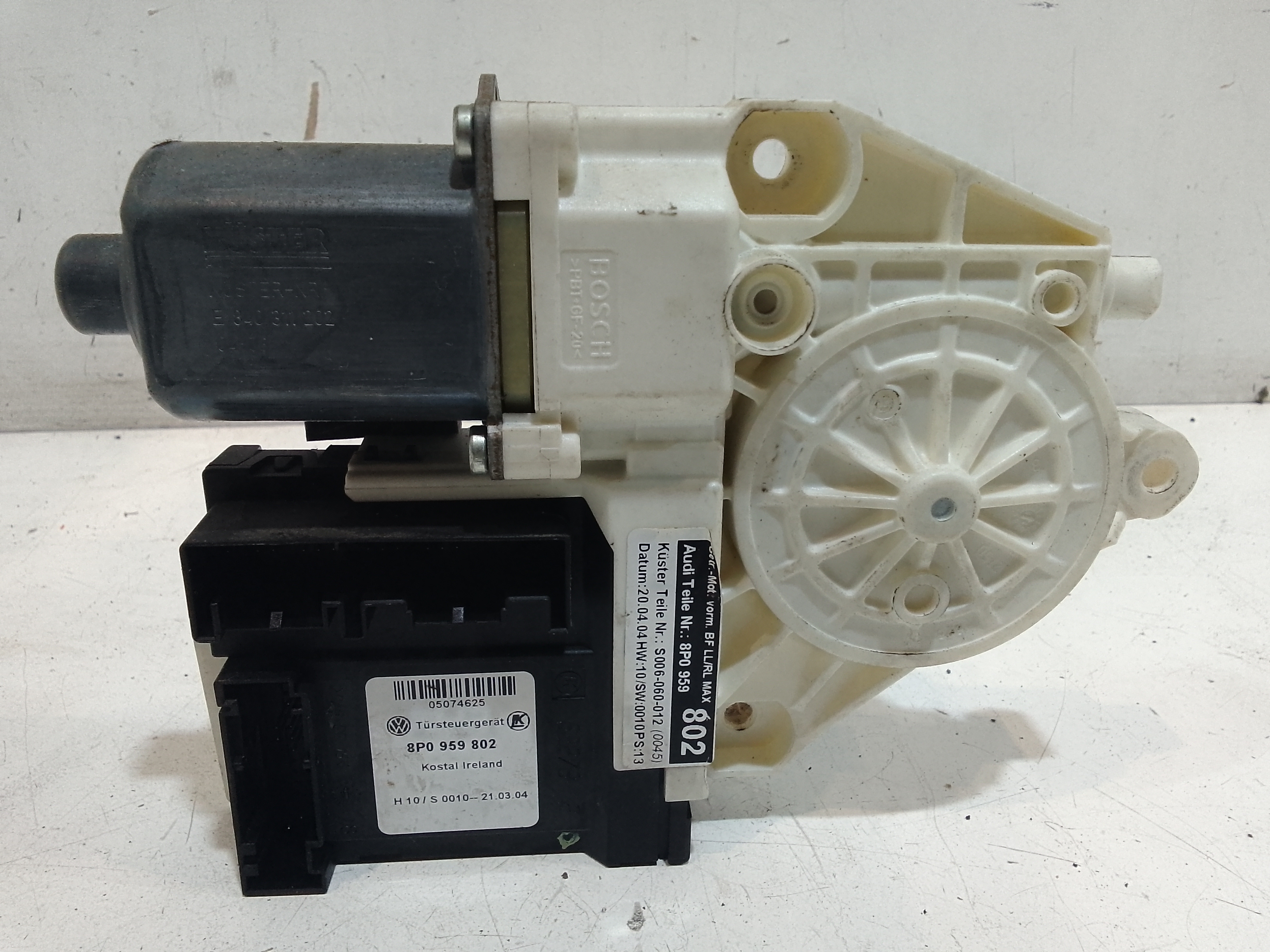 Motorino Alzavetro anteriore destra per Audi A3 Serie (8p1) (05>08) (2005 - 2008)