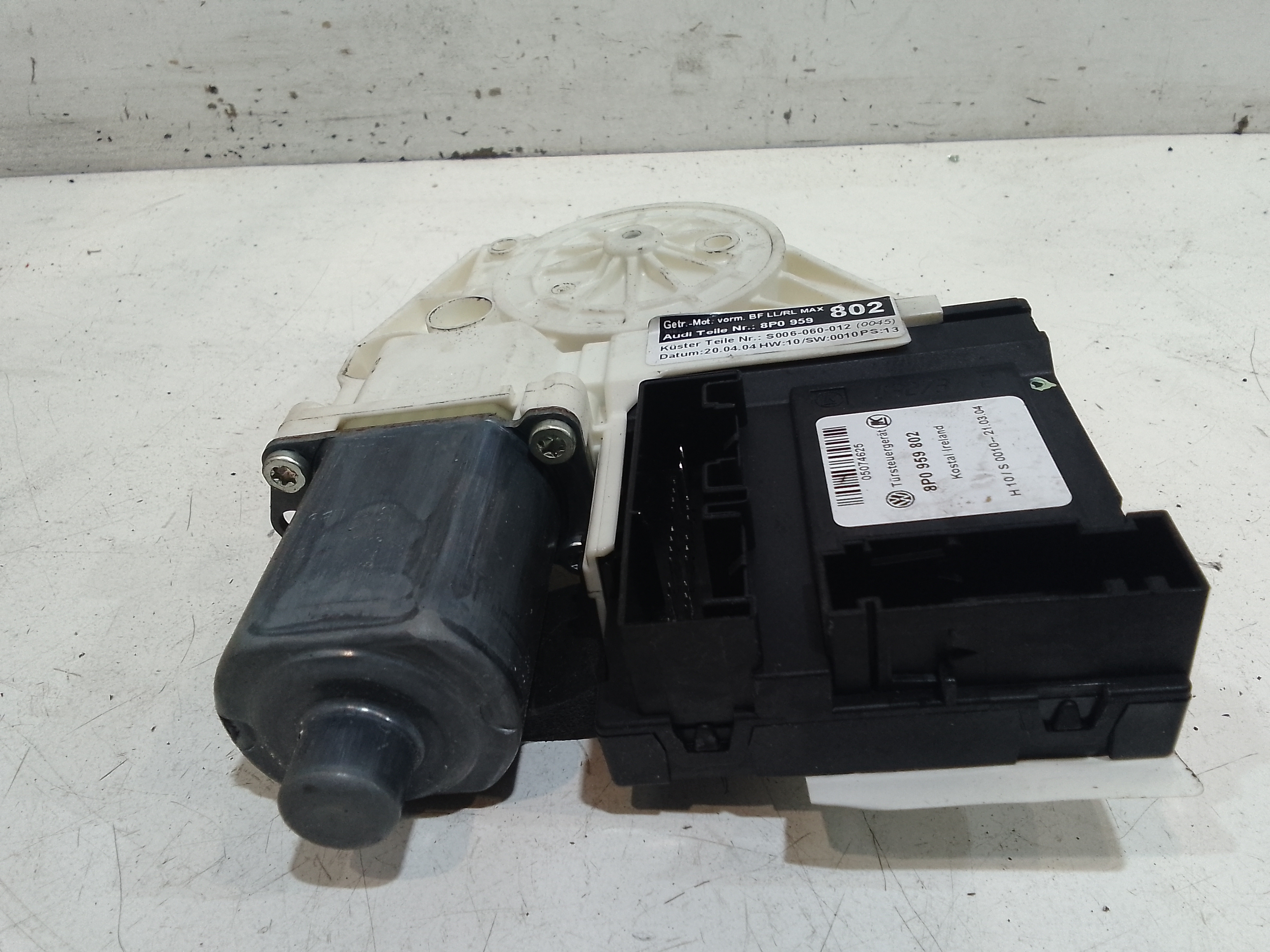 Motorino Alzavetro anteriore destra per Audi A3 Serie (8p1) (05>08) (2005 - 2008)