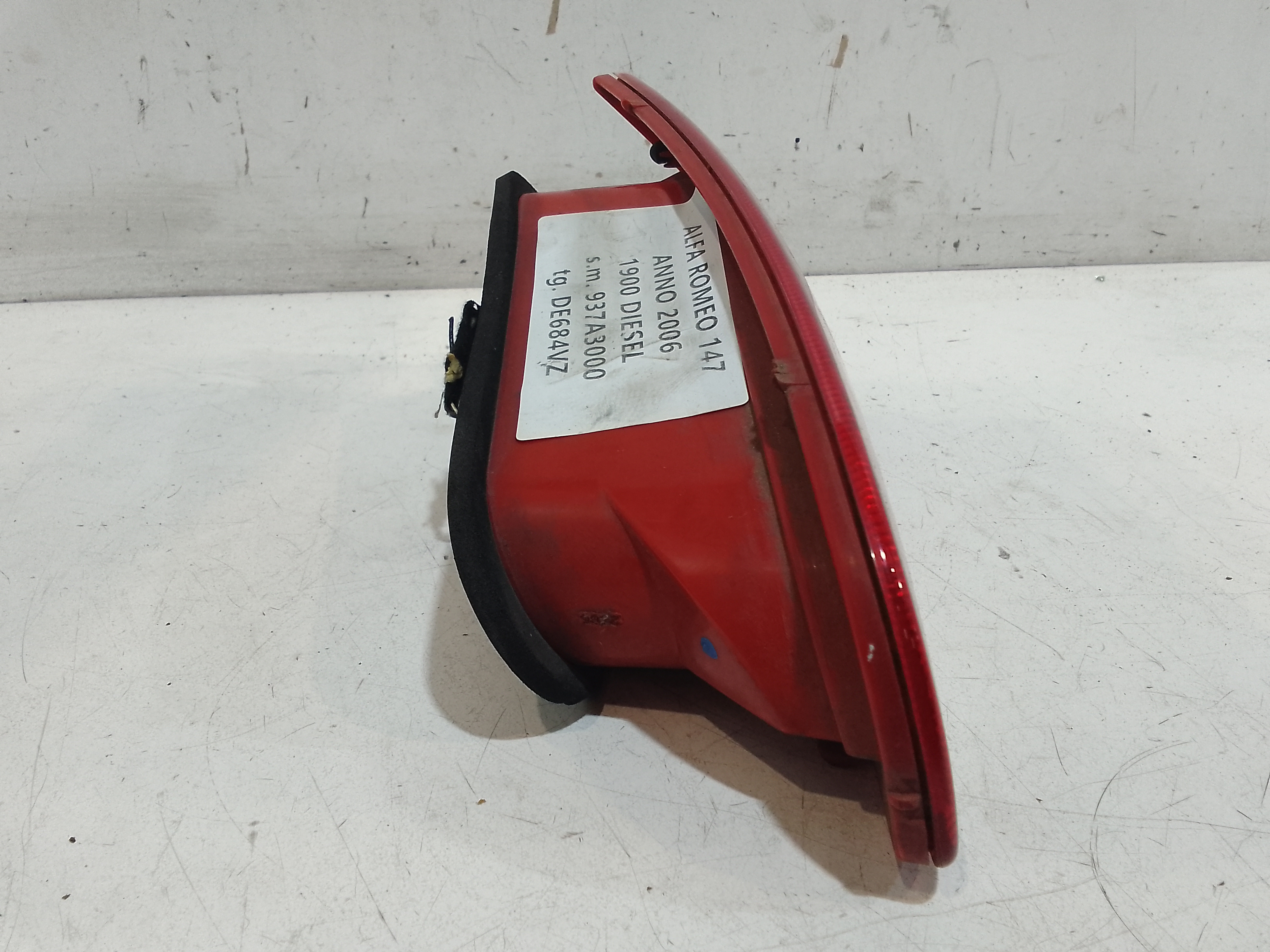 Stop Posteriore Destro Integrato nel Portello per Alfa Romeo 147 Serie (937_) (05>10) (2005 - 2010)