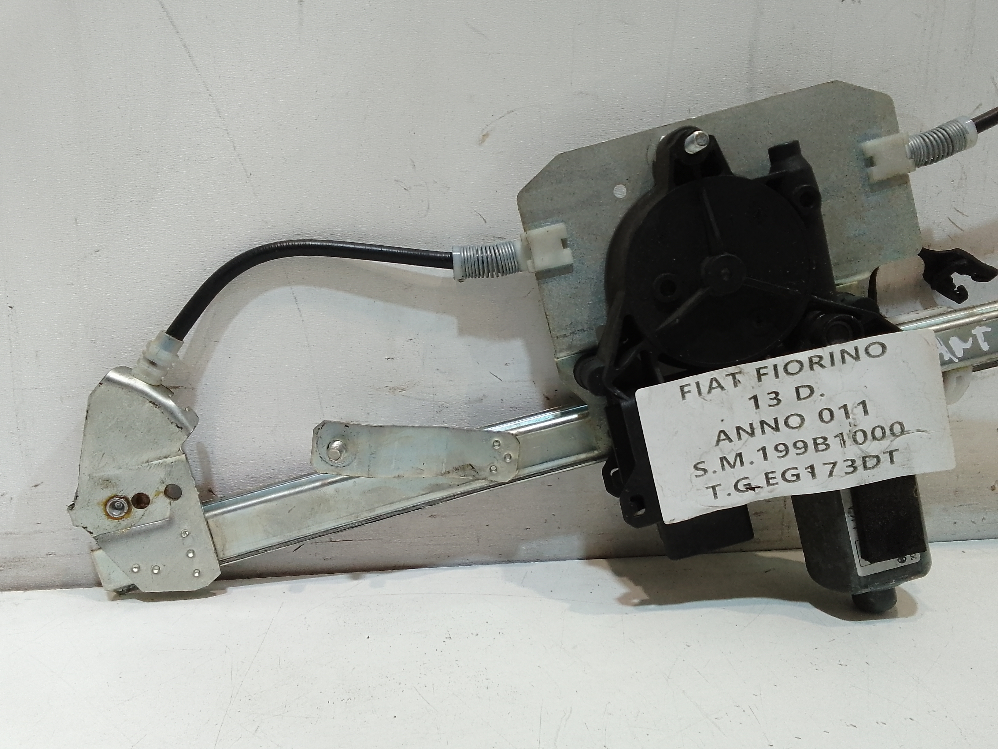 Cremagliera anteriore sinistra Guida per Fiat Fiorino 2 Serie (2007 - In produzione)