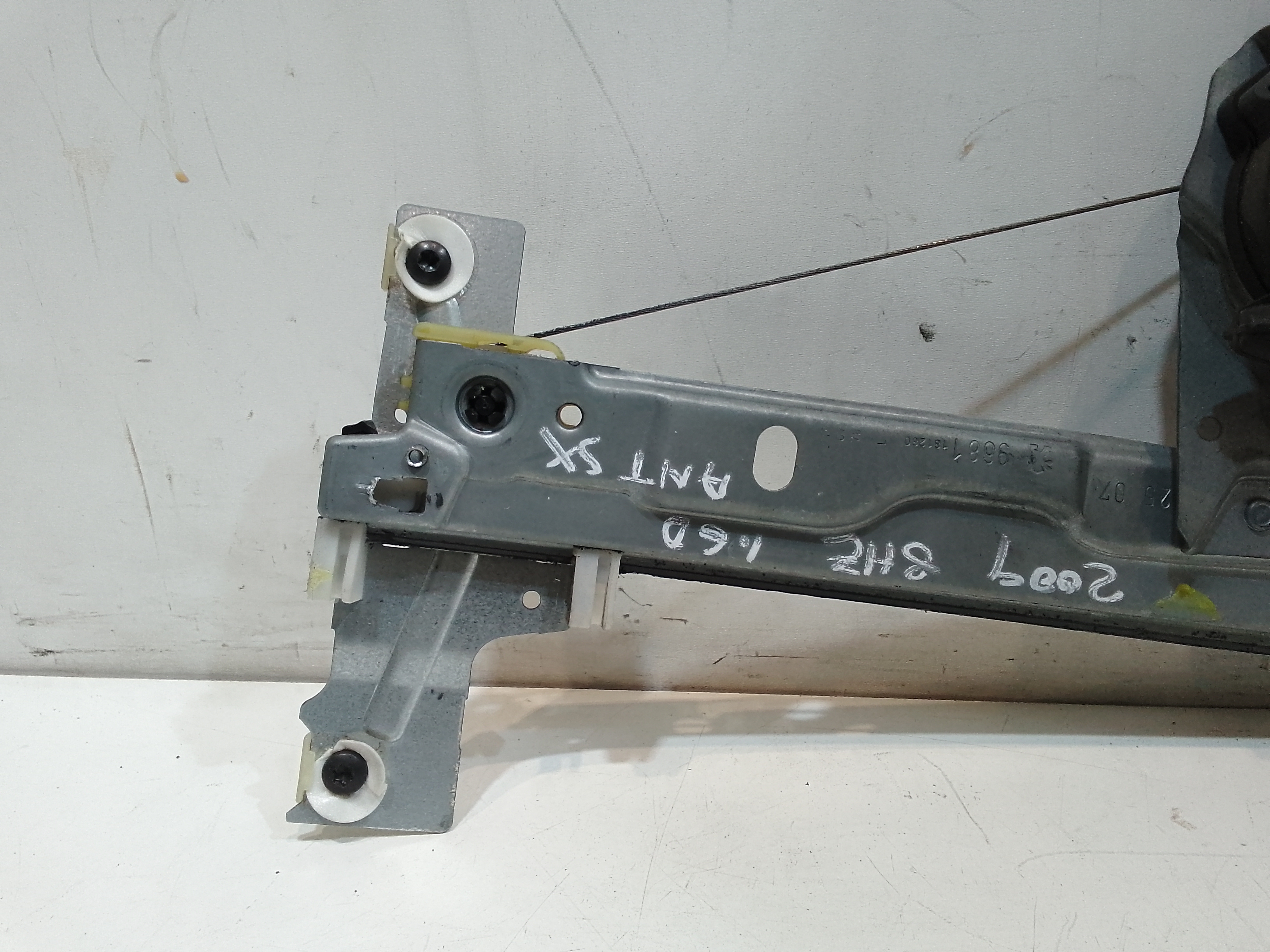 Cremagliera anteriore sinistra Guida per Peugeot 207 2 Serie (2009 - In produzione)