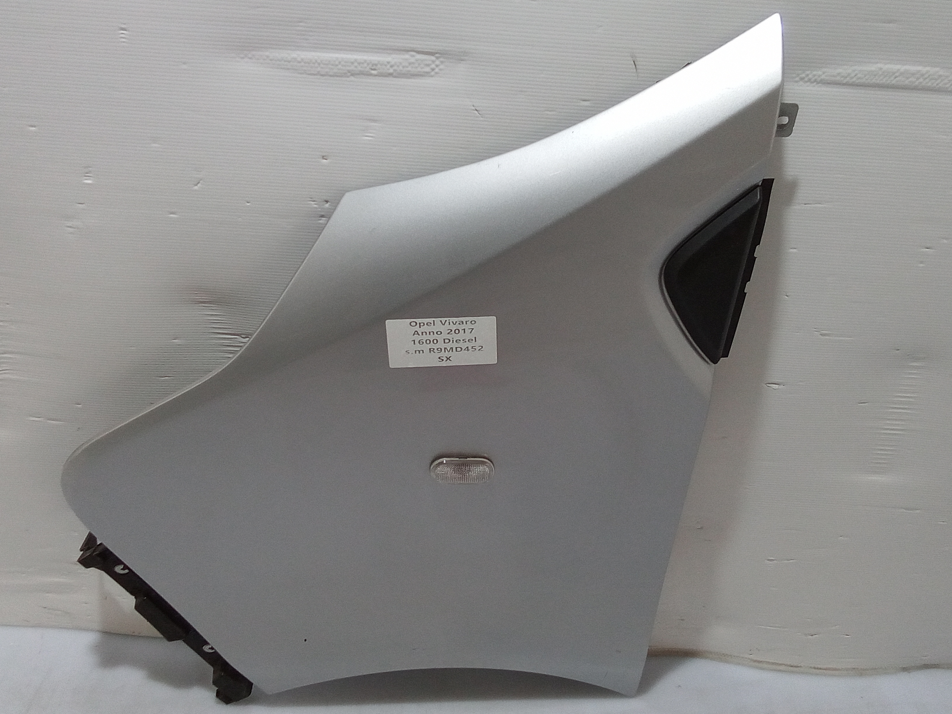 Parafango Anteriore Sinistro per Opel Vivaro Serie (14>) (2014 - In produzione)