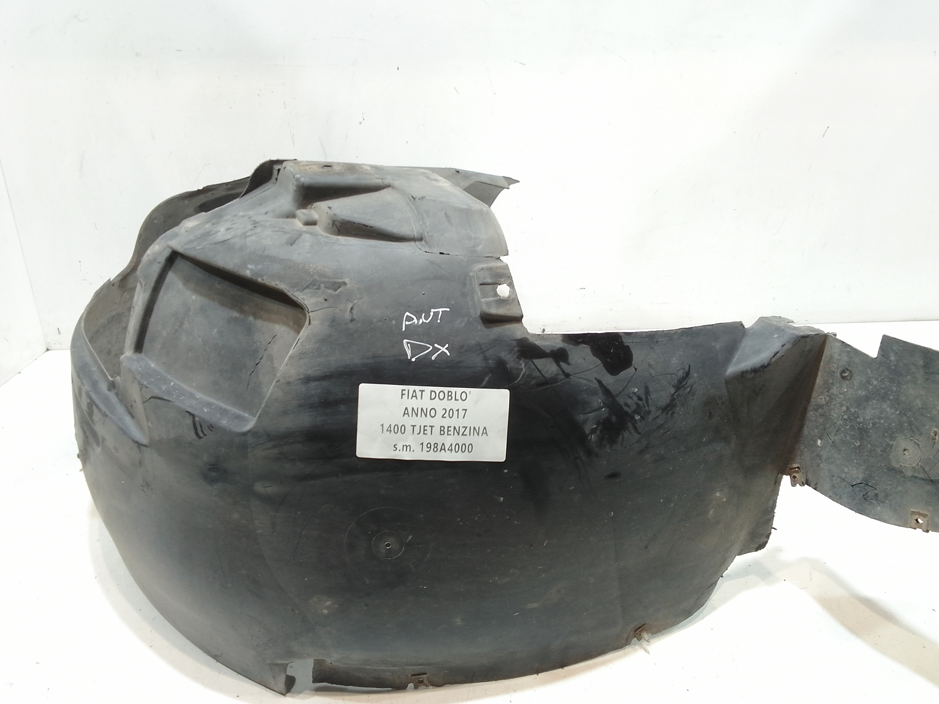 Passaruota ant DX per Fiat Dobl Serie (09>) (2009 - In produzione)