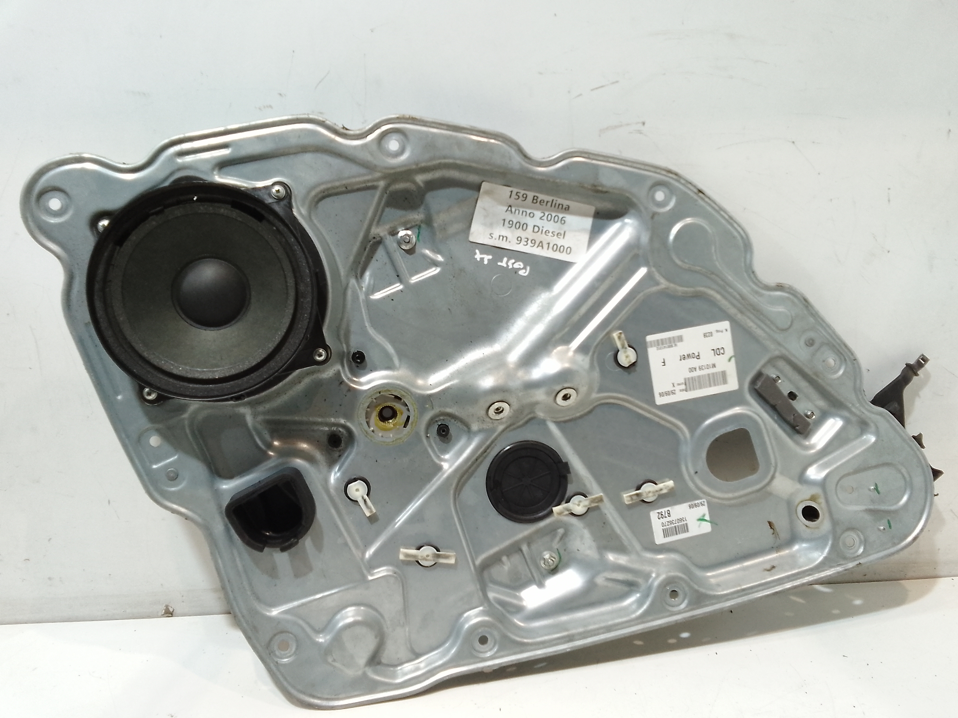 Cremagliera posteriore sinistra guida per Alfa Romeo 159 Berlina Serie (939_) (05>11) (2005 - 2011)