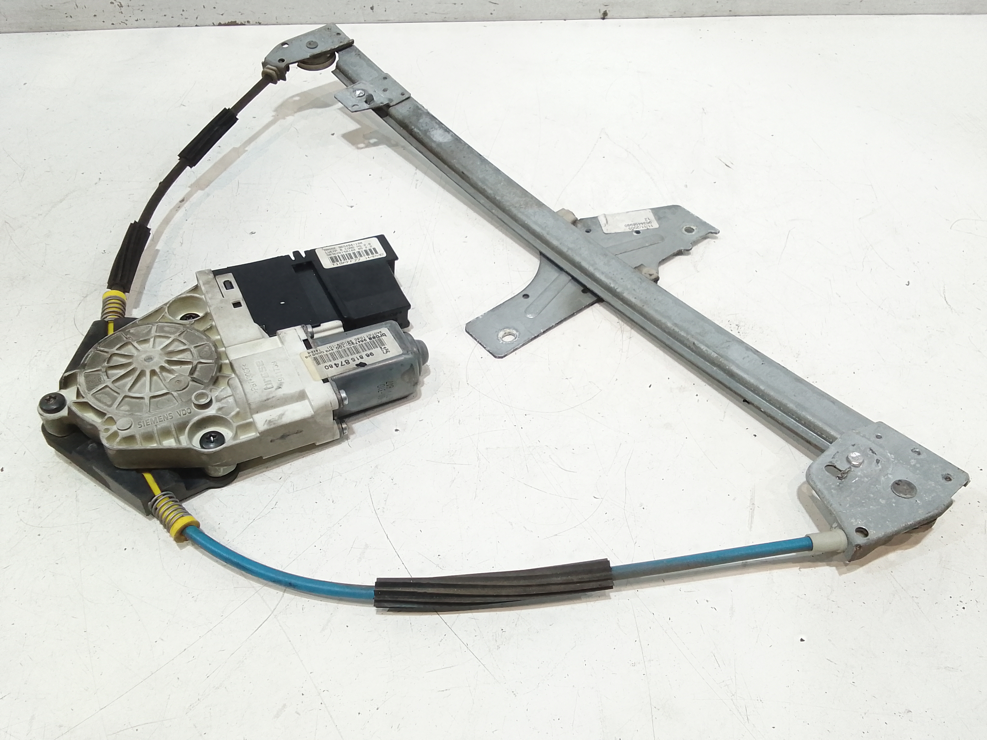 Cremagliera anteriore sinistra Guida per Peugeot 307 Berlina 2 Serie (2005 - In produzione)