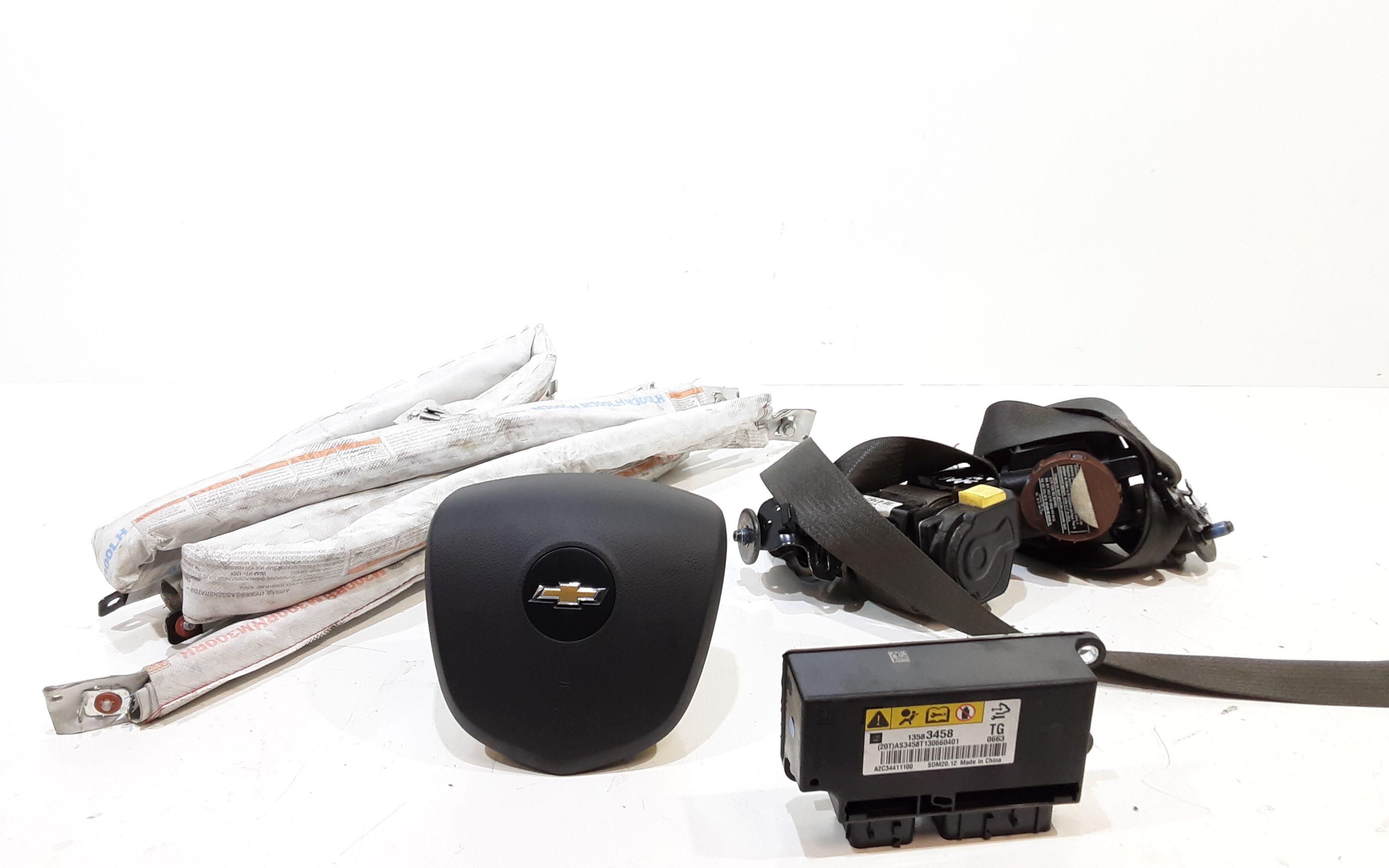 Kit Airbag Completo CHEVROLET Spark 2 Serie