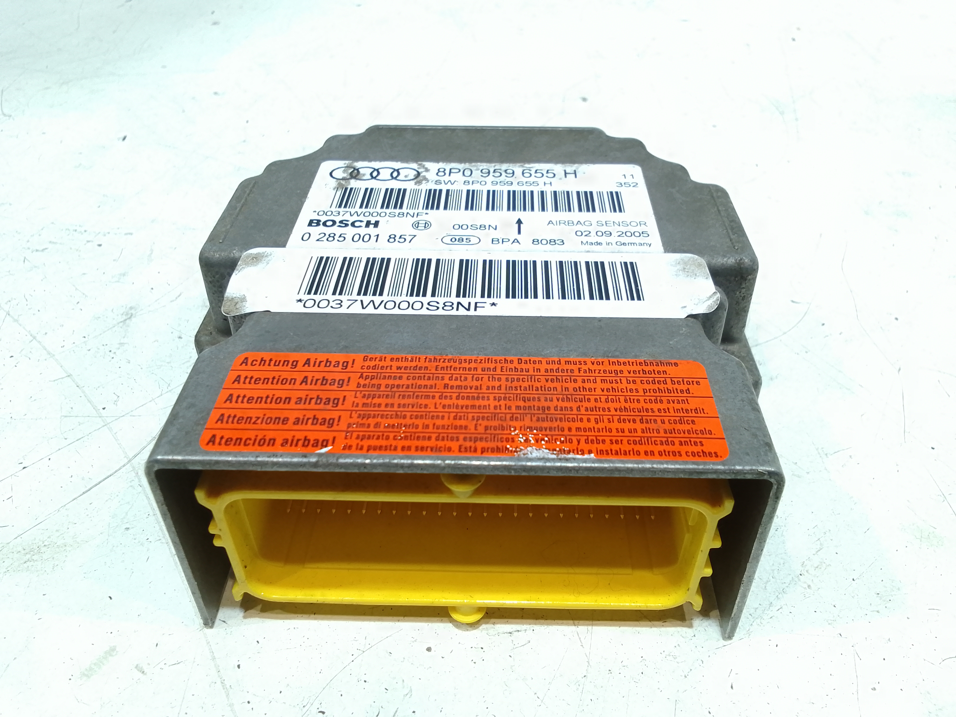 Centralina Airbag per Audi A3 Serie (8p1) (05>08) (2005 - 2008)