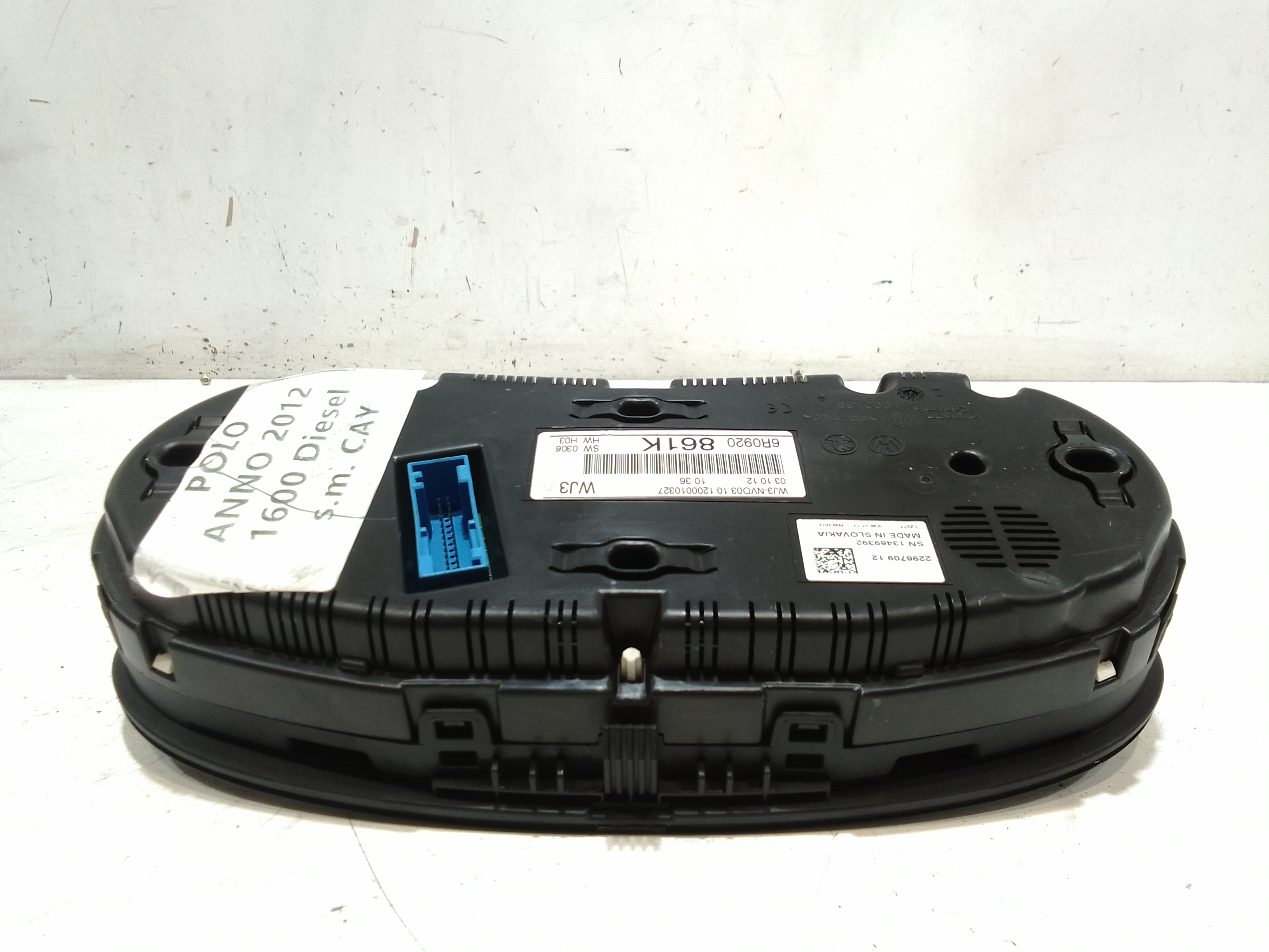 Quadro Strumenti per Volkswagen Polo 5 Serie (2009 - 2017)