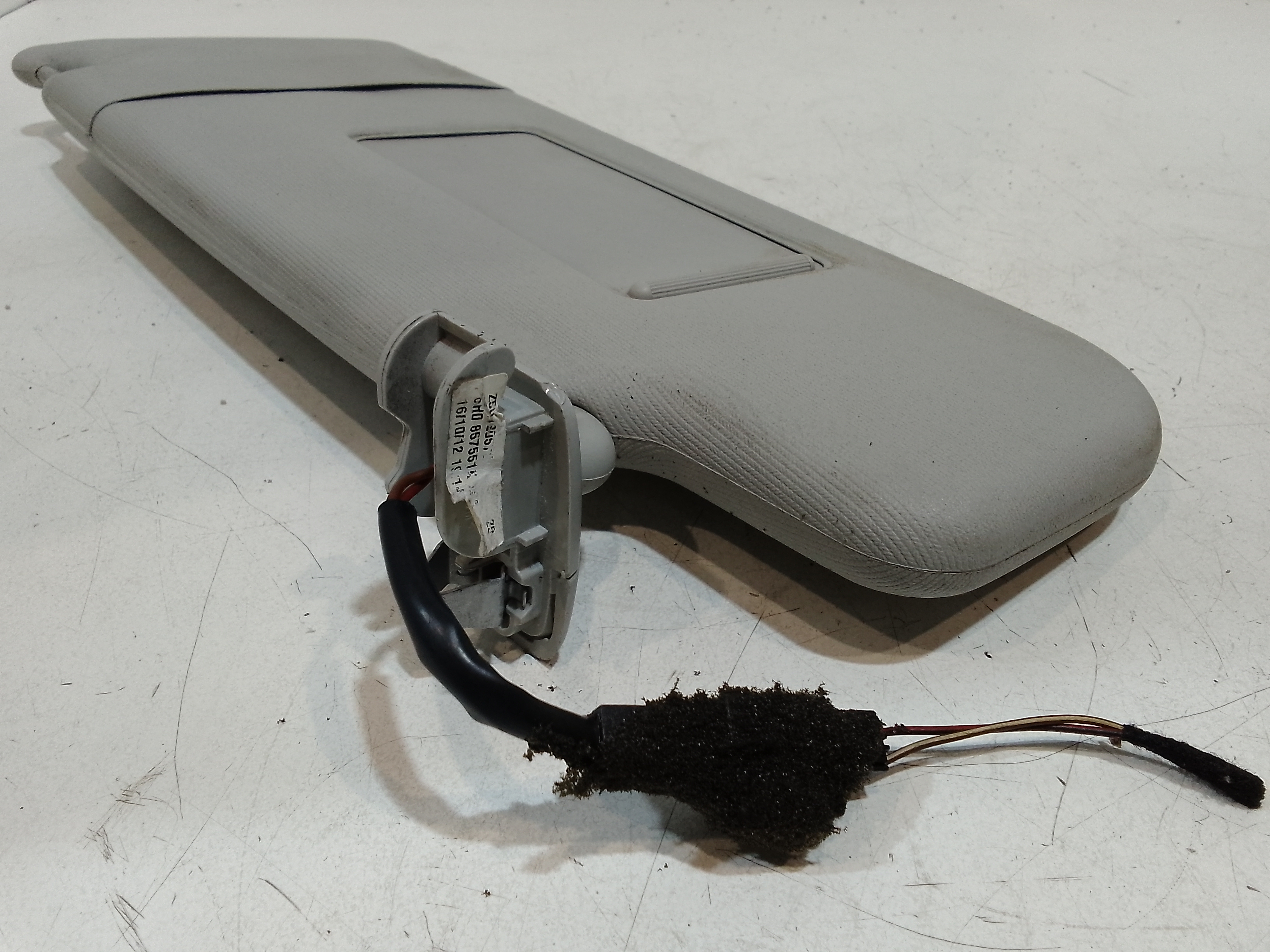 Parasole aletta anteriore Lato Guida per Volkswagen Polo 5 Serie (2009 - 2017)