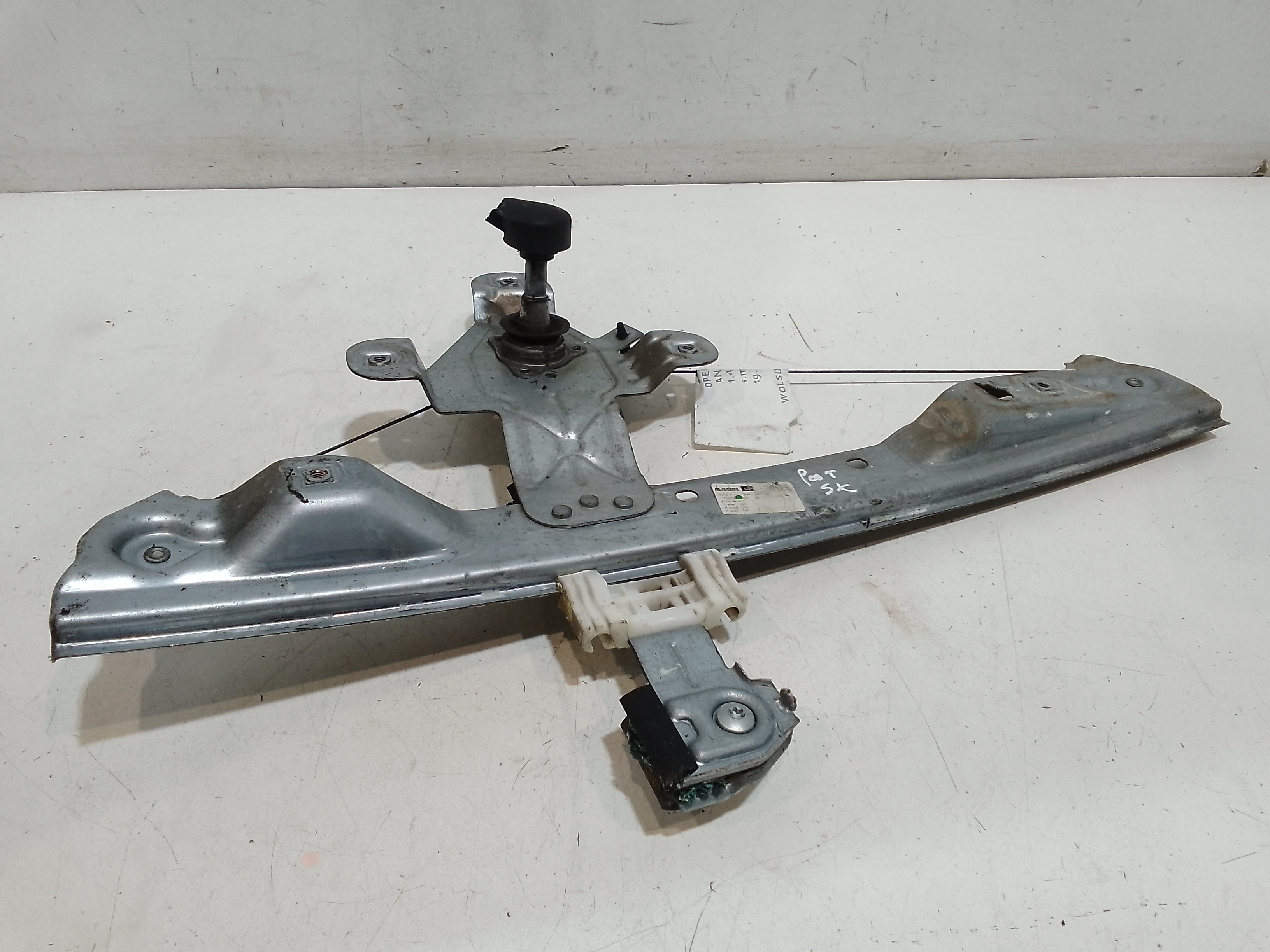 Cremagliera posteriore sinistra guida per Opel Meriva 3 Serie (2010 - In produzione)