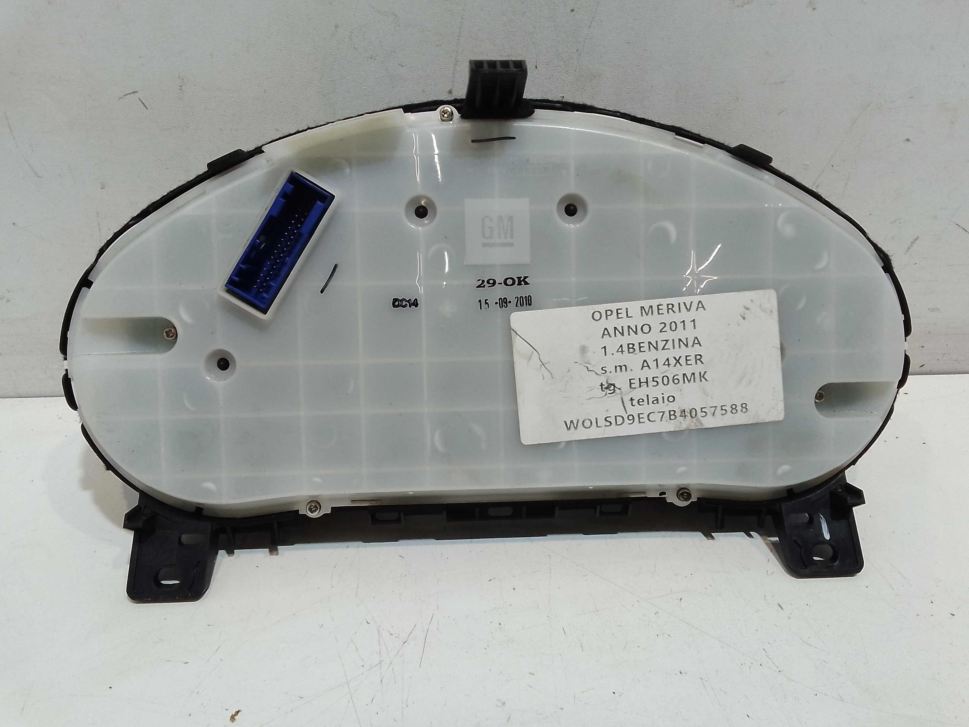 Quadro Strumenti per Opel Meriva 3 Serie (2010 - In produzione)