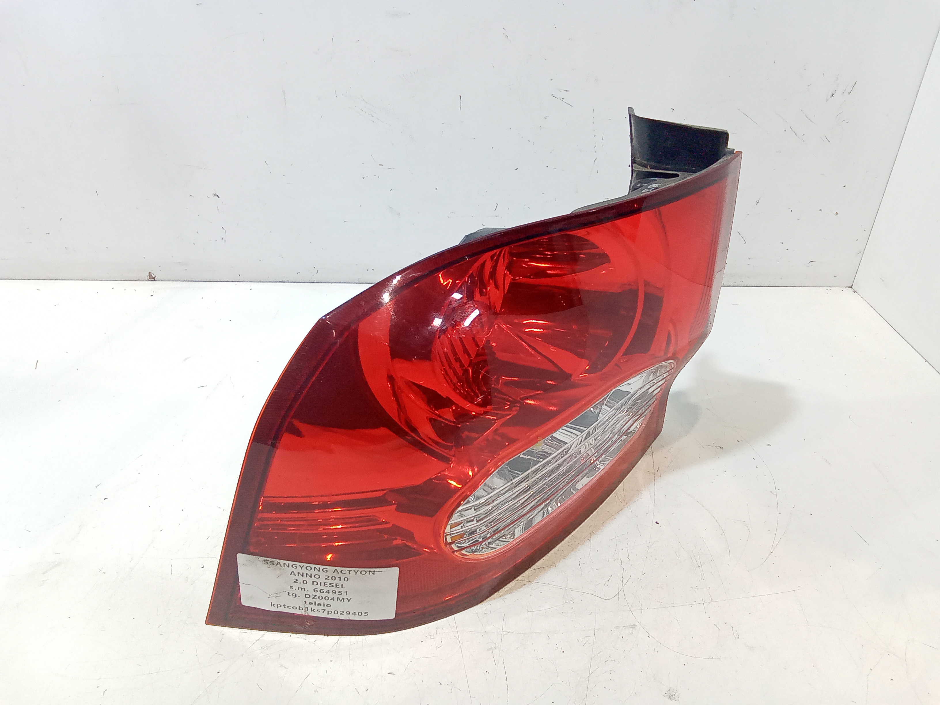 Stop fanale Posteriore sinistro lato Guida per Ssangyong Actyon 1 Serie (2006 - In produzione)