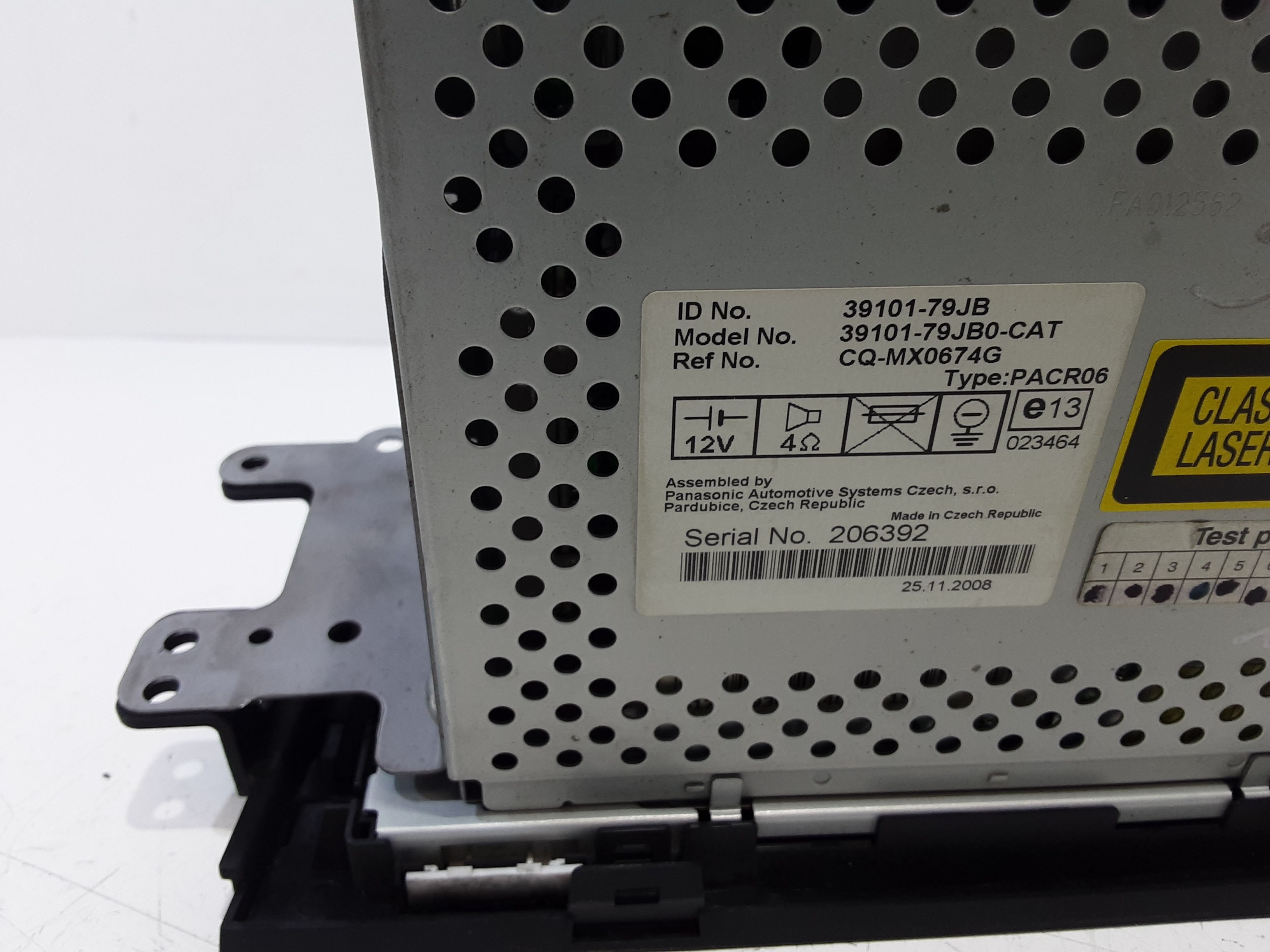 Autoradio MP3 SUZUKI SX4 1 Serie