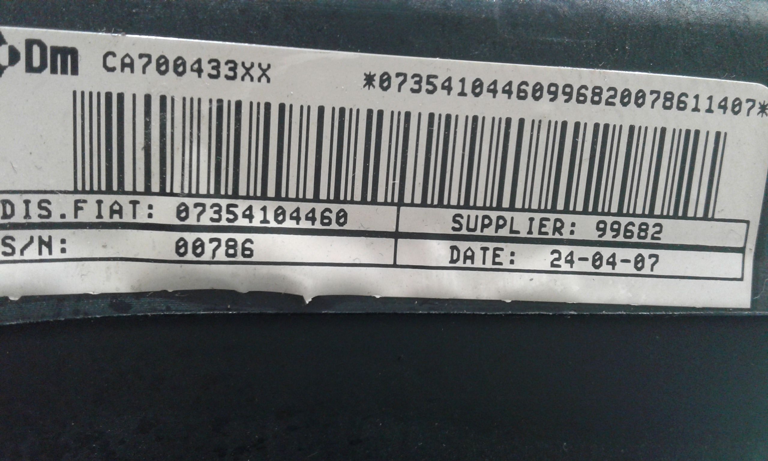 Airbag Volante FIAT Grande Punto 1 Serie