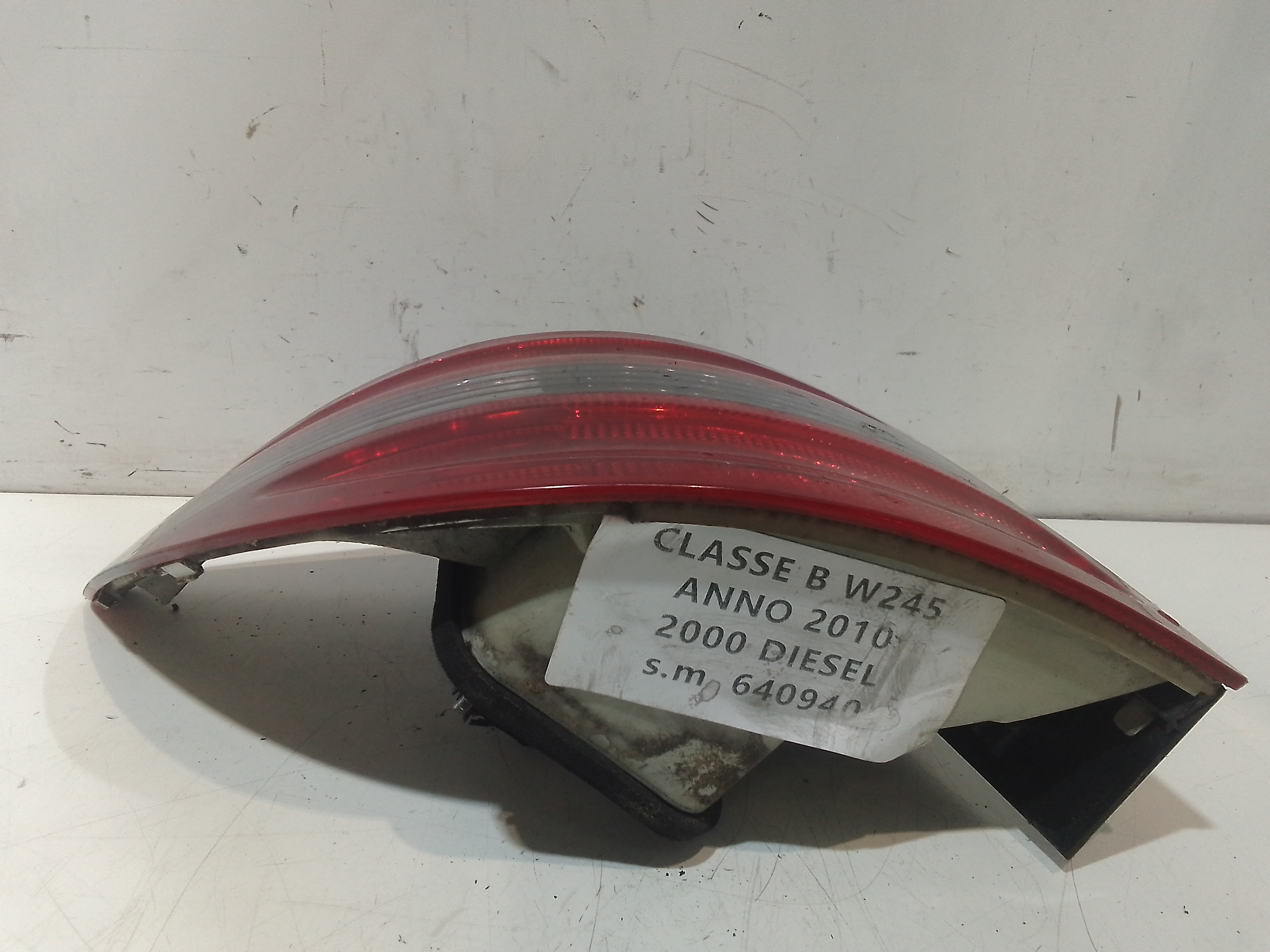 Stop fanale Posteriore sinistro lato Guida per Mercedes Classe B W245 1 Serie (2005 - 2011)