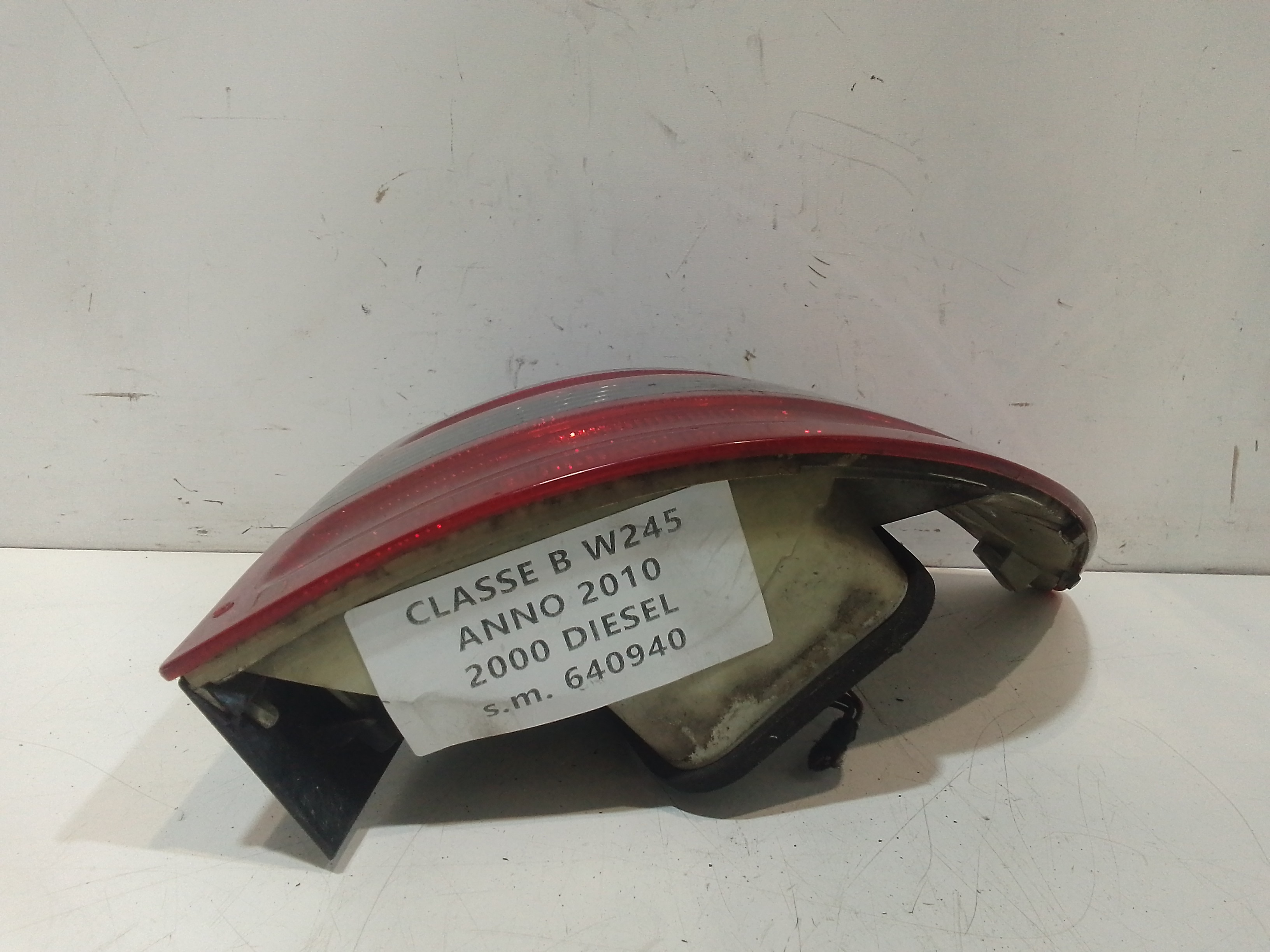 Stop fanale posteriore Destro Passeggero per Mercedes Classe B W245 1 Serie (2005 - 2011)