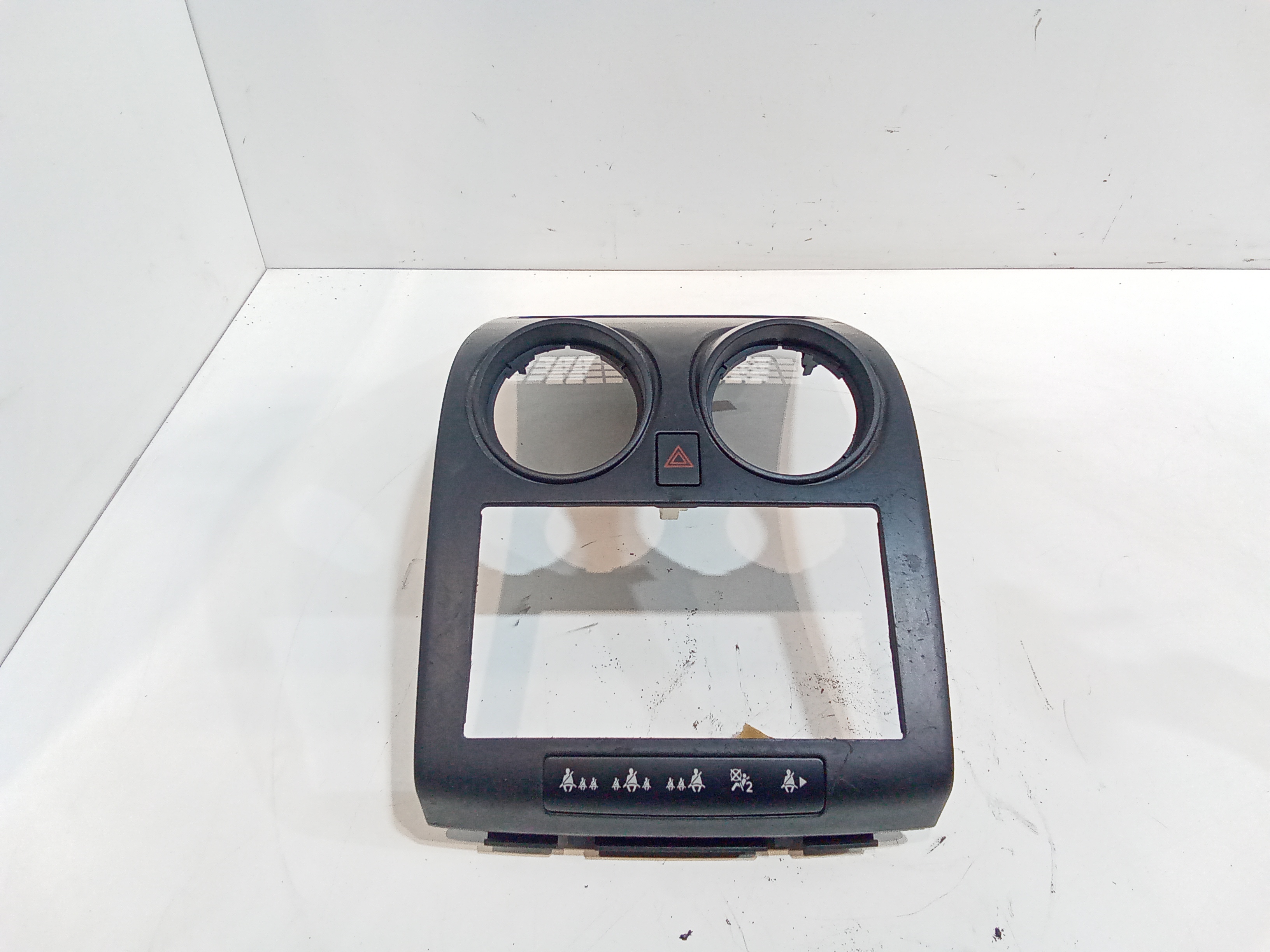 Modanatura Centrale Cruscotto per Nissan Qashqai 1 Serie (2006 - 2009)