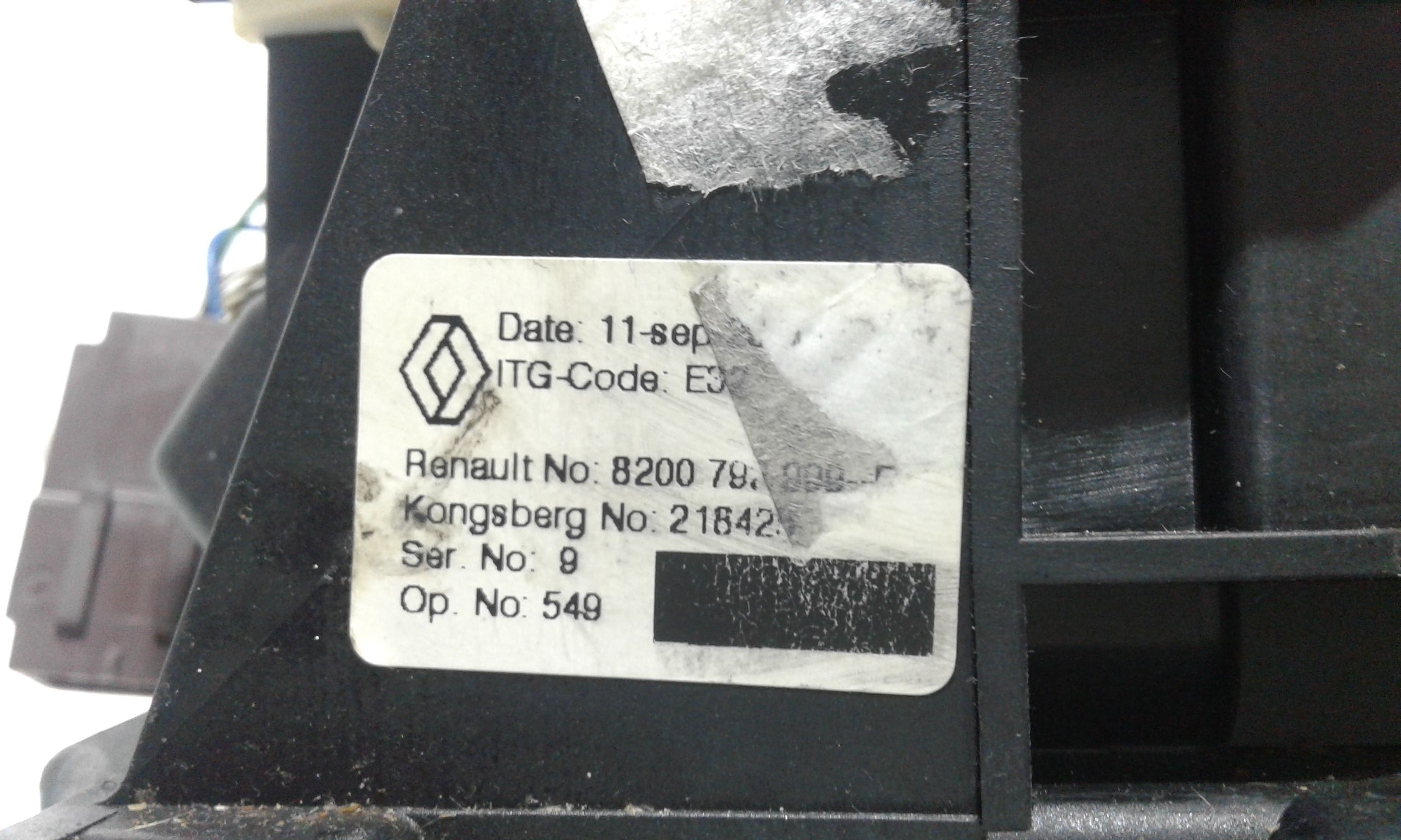 Leva Cambio RENAULT Scenic Serie (09>16)