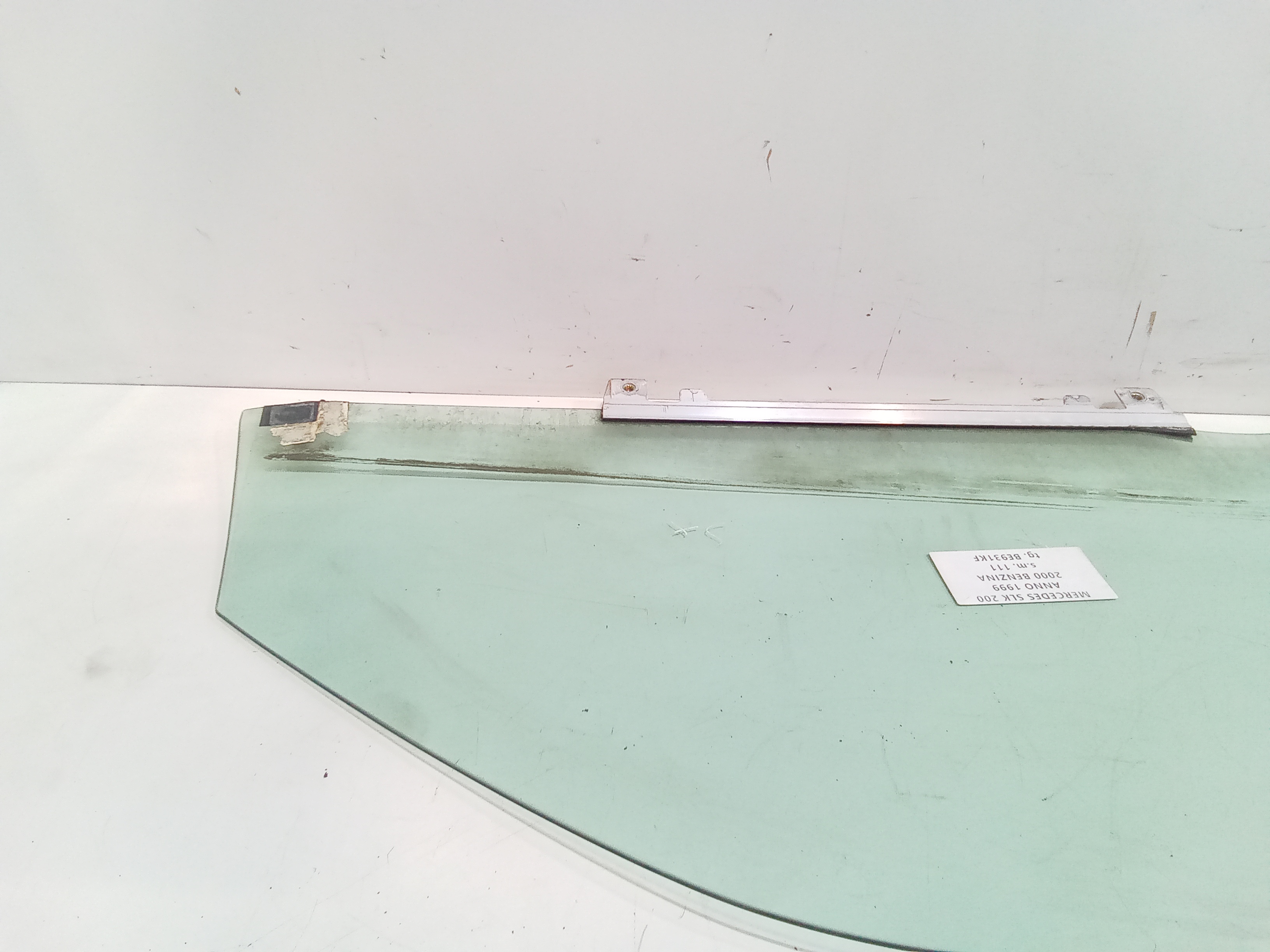 Vetro scendente anteriore Sinistro per Mercedes Slk Serie (w170) (96>04) (1996 - 2004)