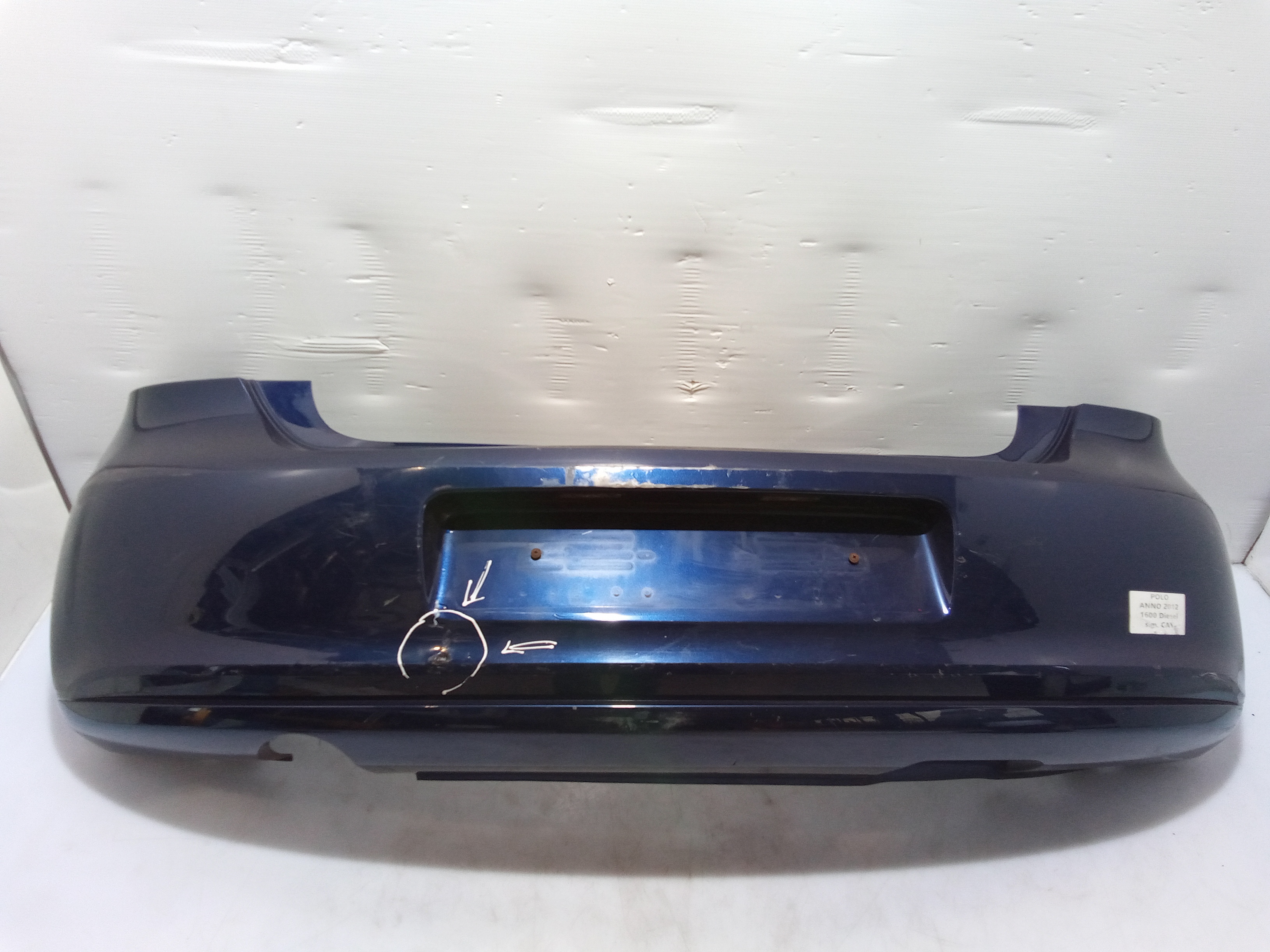 Paraurti Posteriore completo per Volkswagen Polo 5 Serie (2009 - 2017)