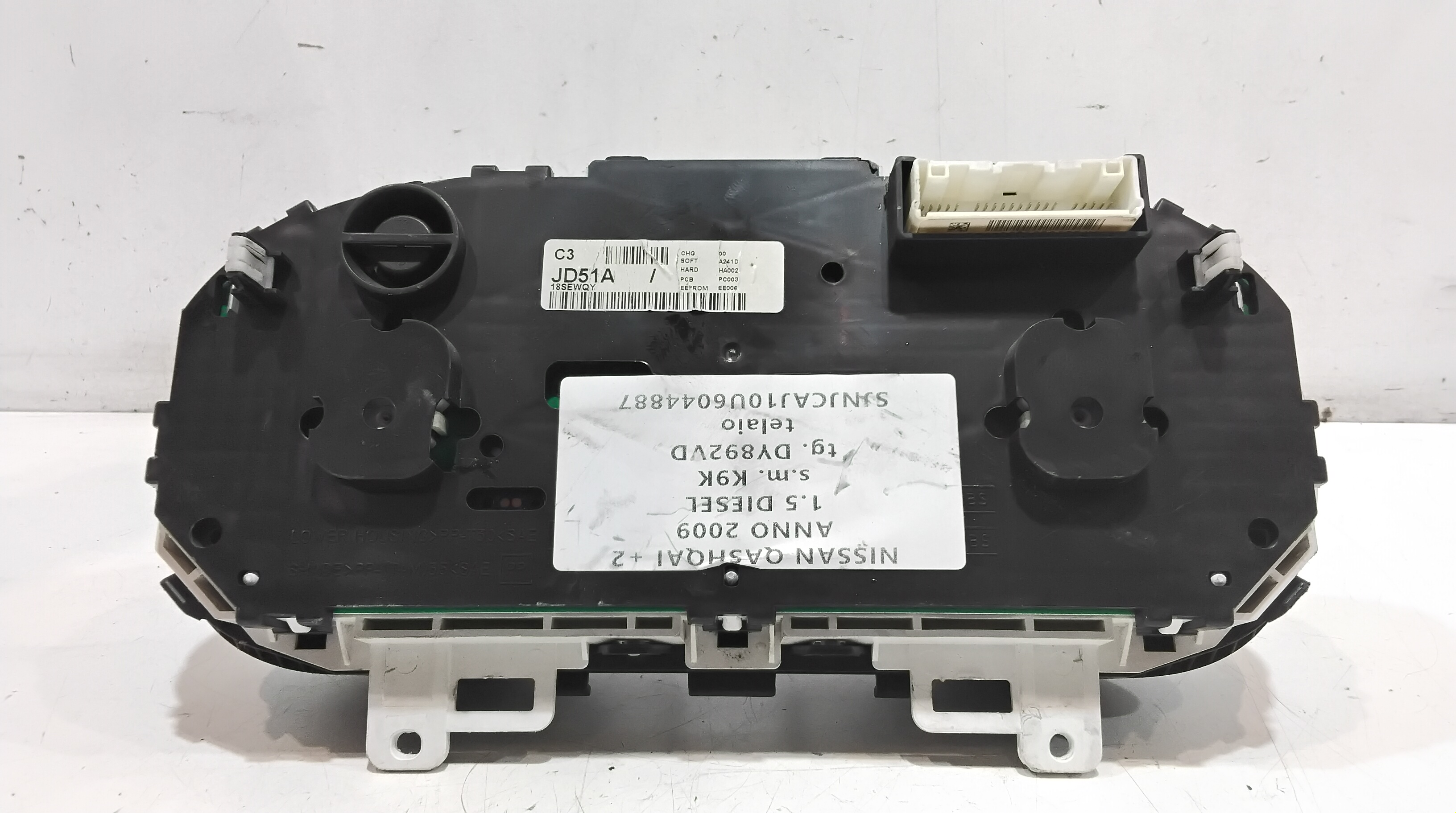 Quadro Strumenti per Nissan Qashqai 1 Serie (2006 - 2009)