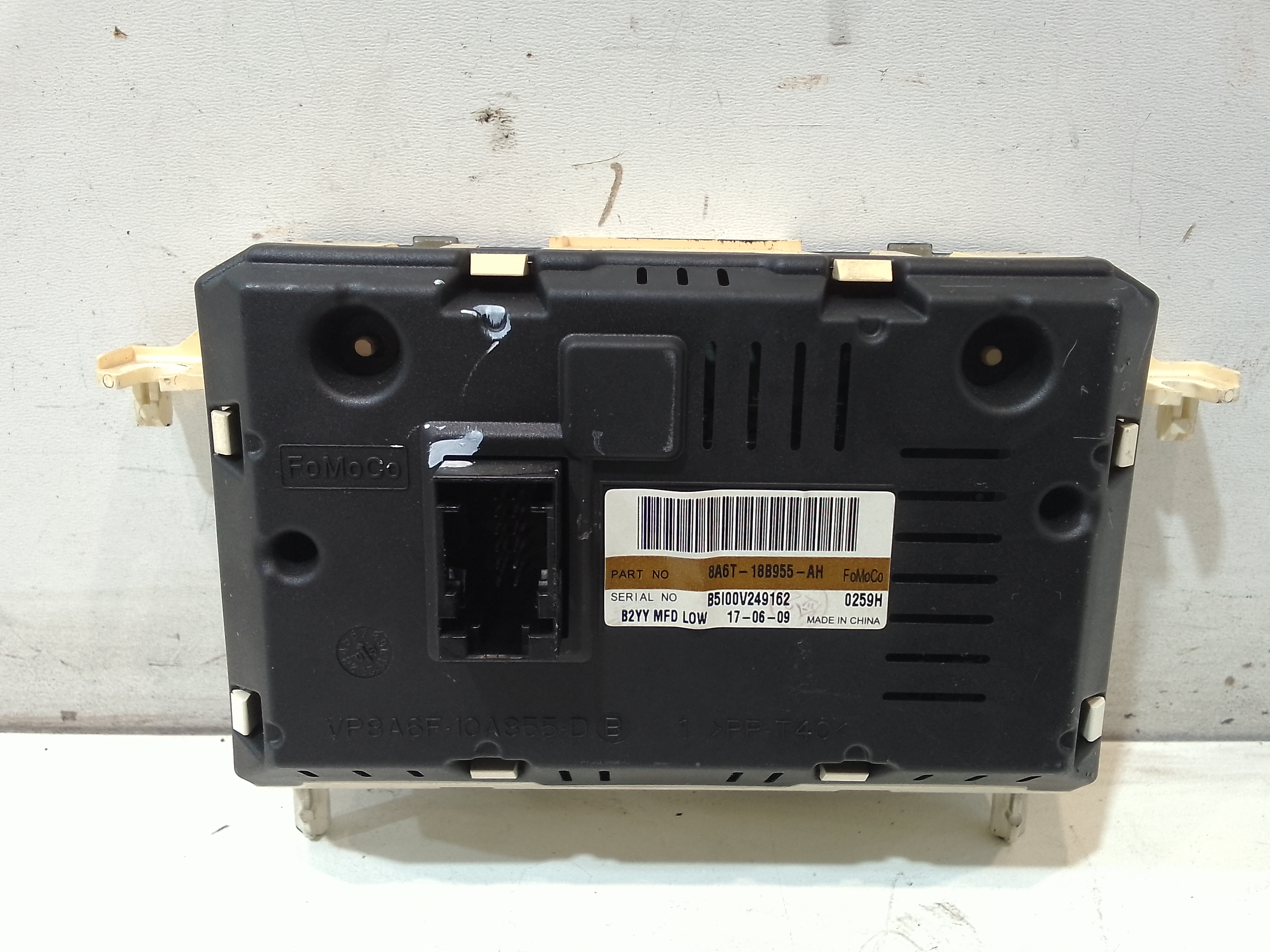 Display multifunzione computer di bordo per Ford Fiesta 6 Serie (2008 - 2017)