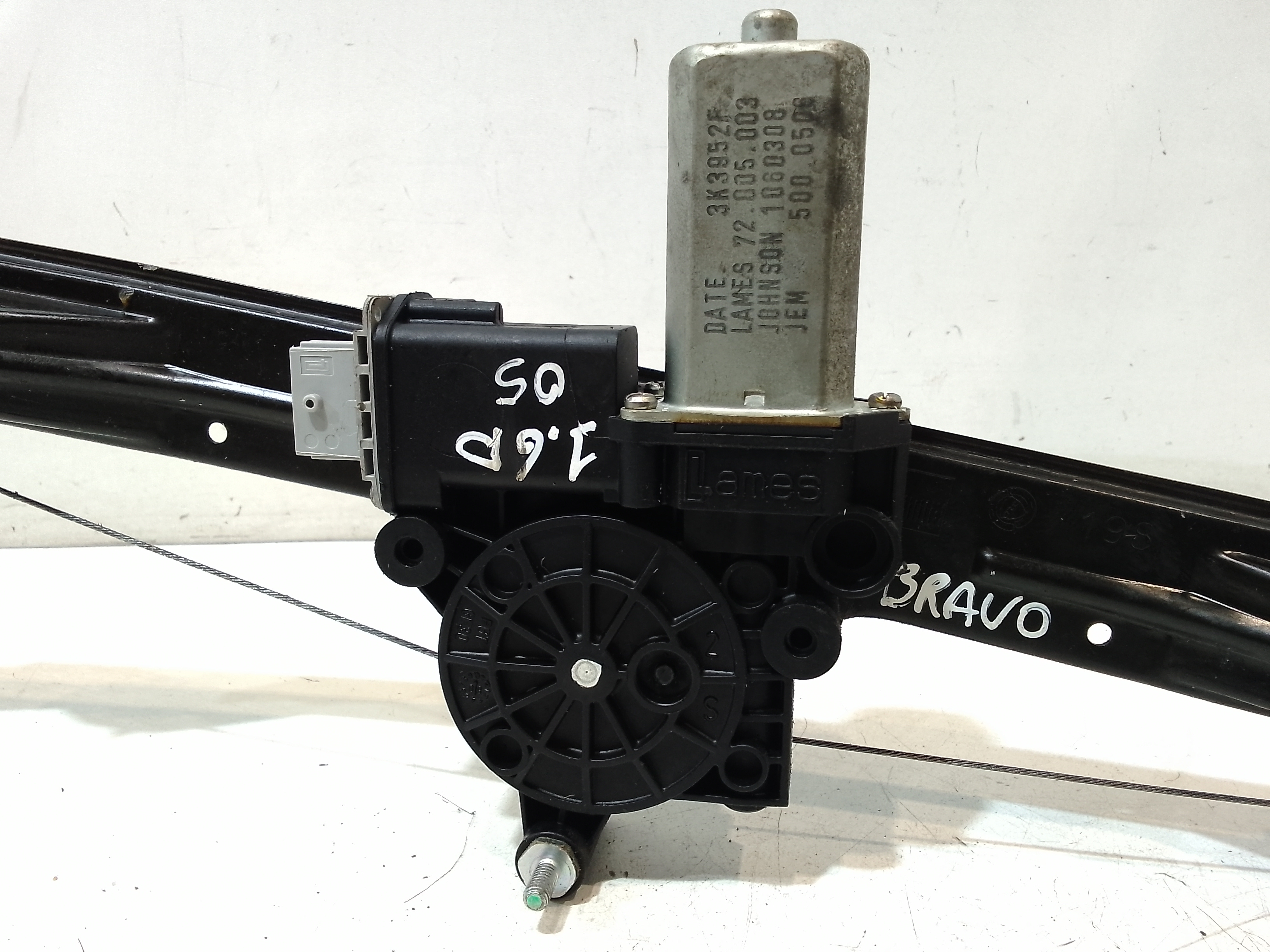 Cremagliera anteriore sinistra Guida per Fiat Bravo 2 Serie (2007 - 2010)