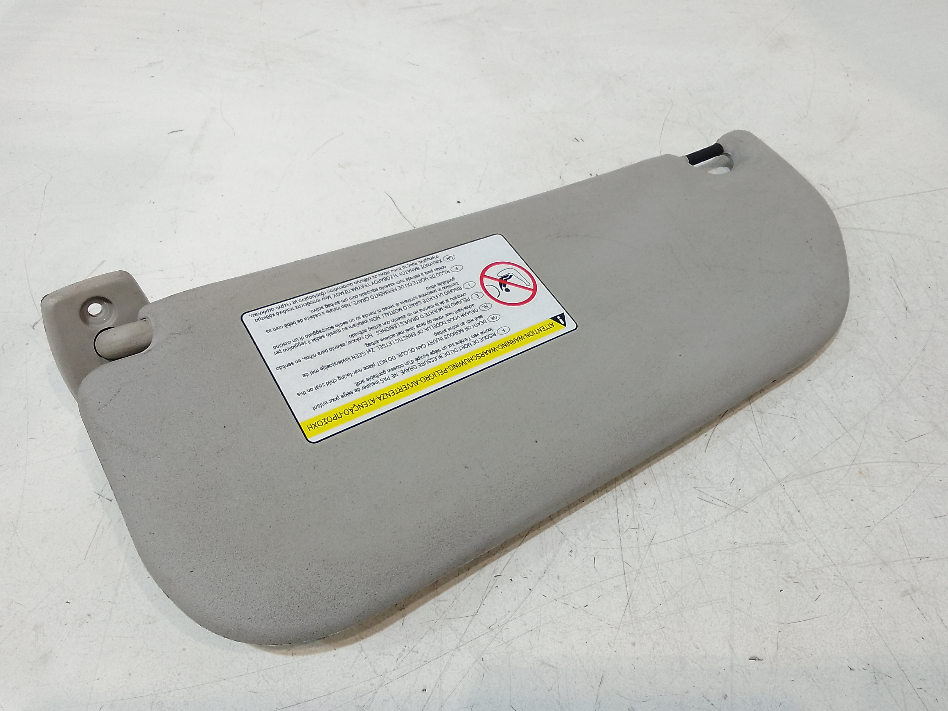 Parasole aletta Lato Passeggero per Toyota Aygo 1 Serie (2005 - 2008)