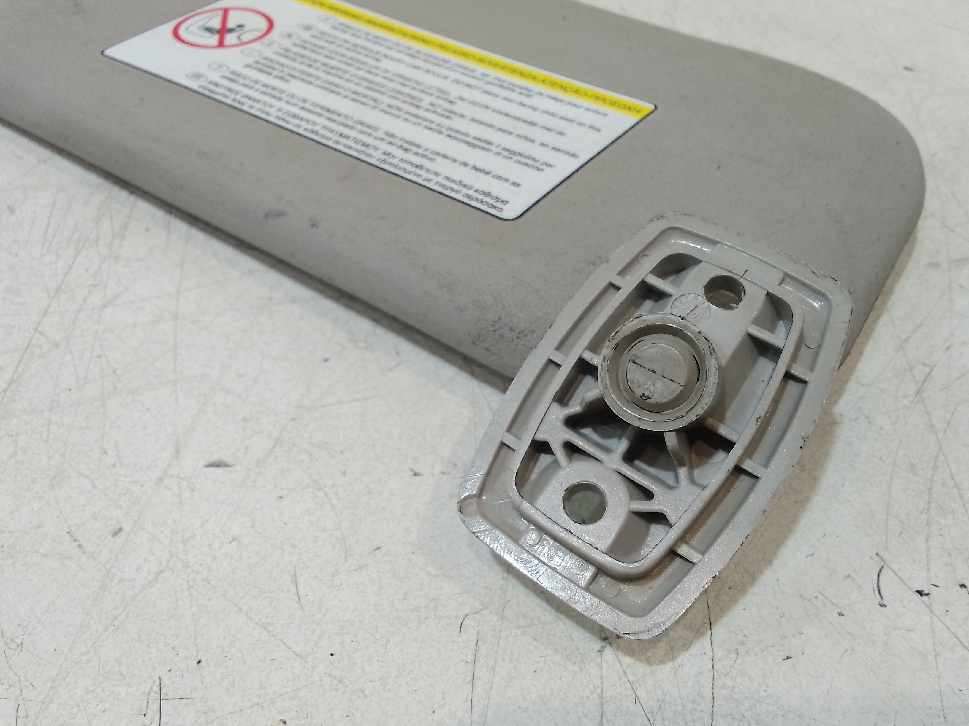 Parasole aletta Lato Passeggero per Toyota Aygo 1 Serie (2005 - 2008)