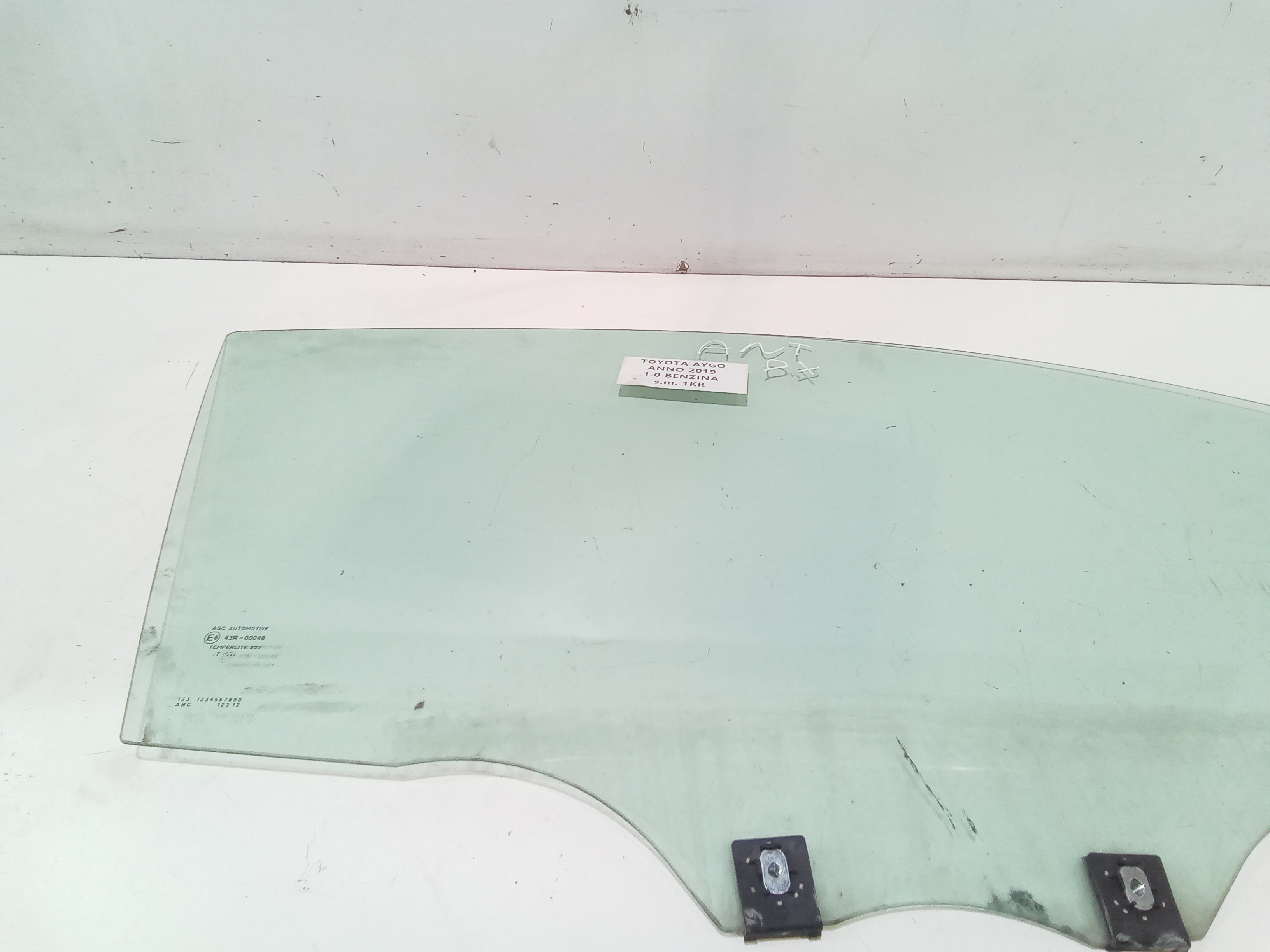 Vetro scendente anteriore destro per Toyota Aygo 3 Serie (2015 - In produzione)