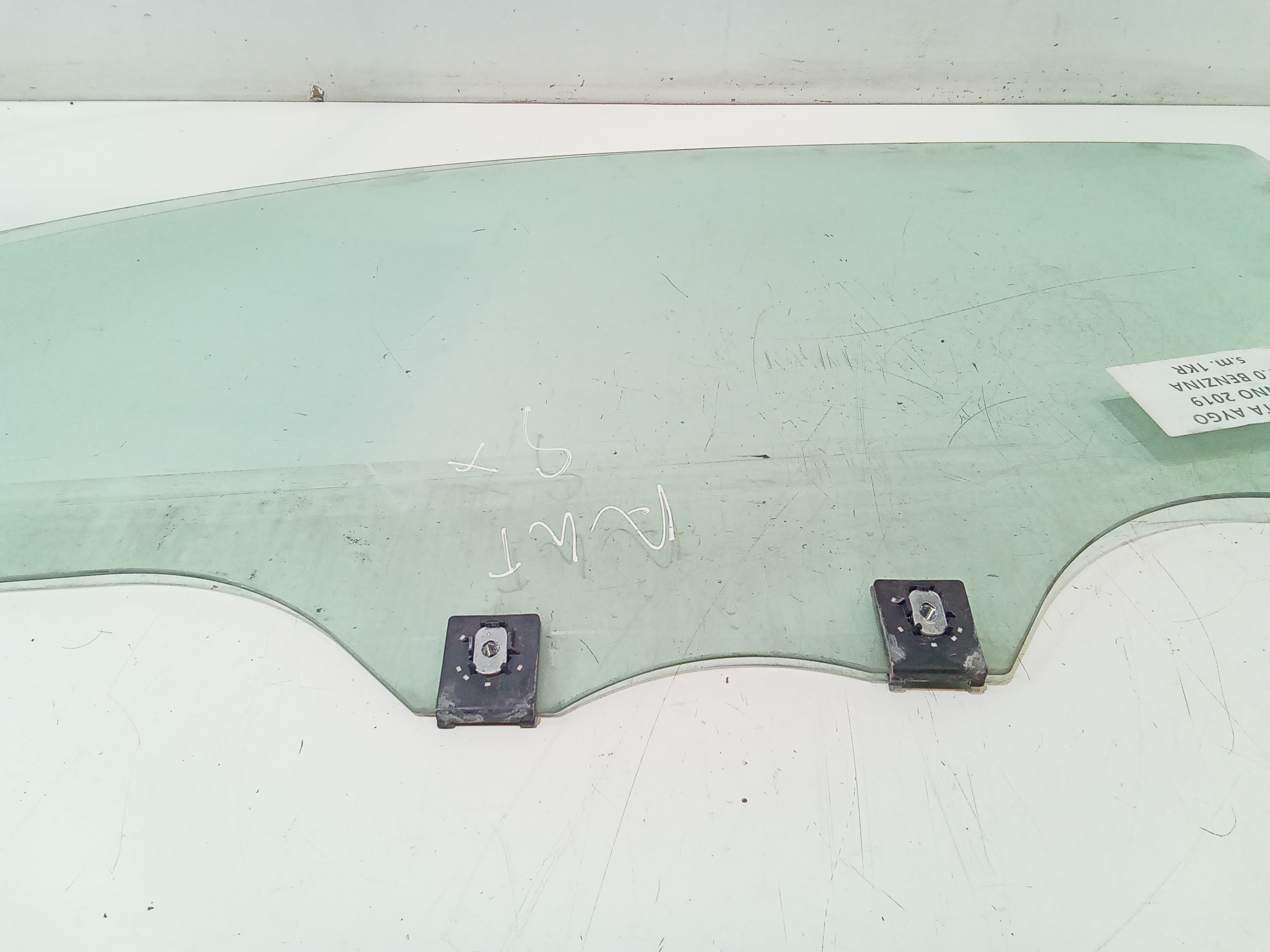 Vetro scendente anteriore Sinistro per Toyota Aygo 3 Serie (2015 - In produzione)