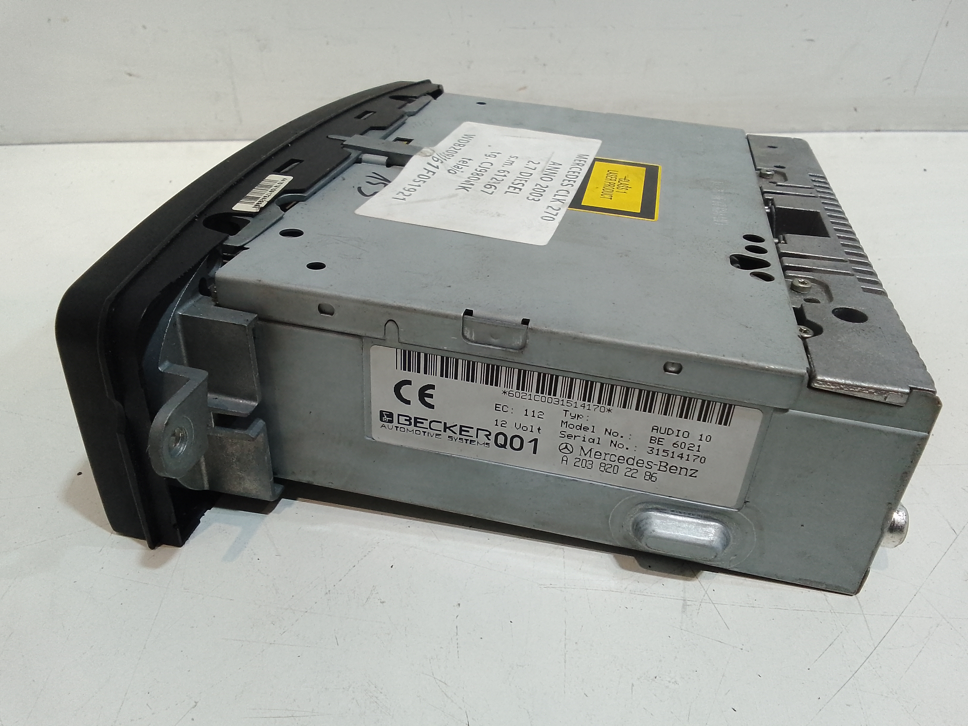 Autoradio per Mercedes Clk Coup W209 (2002 - In produzione)