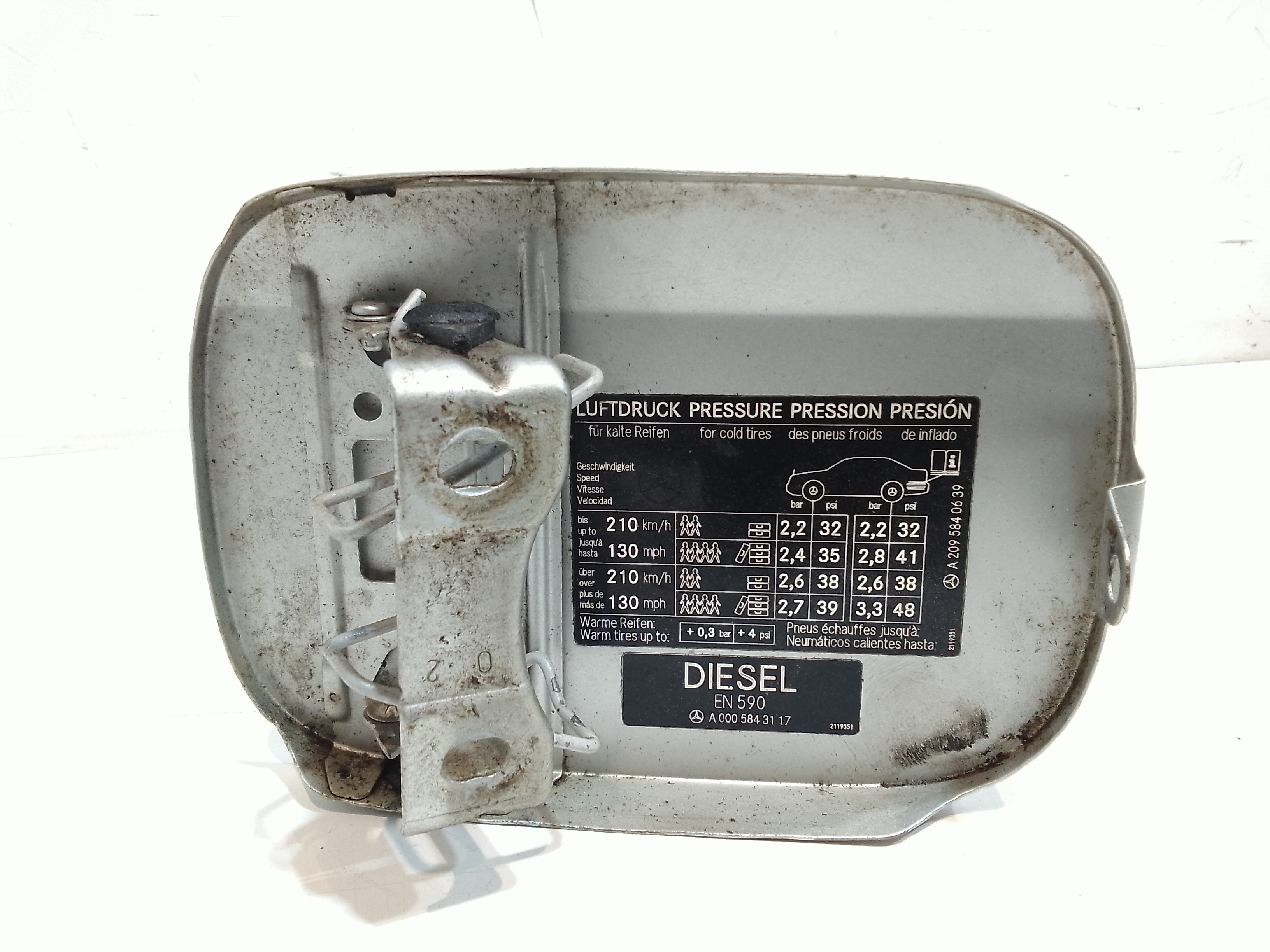 Sportellino Carburante per Mercedes Clk Coup W209 (2002 - In produzione)