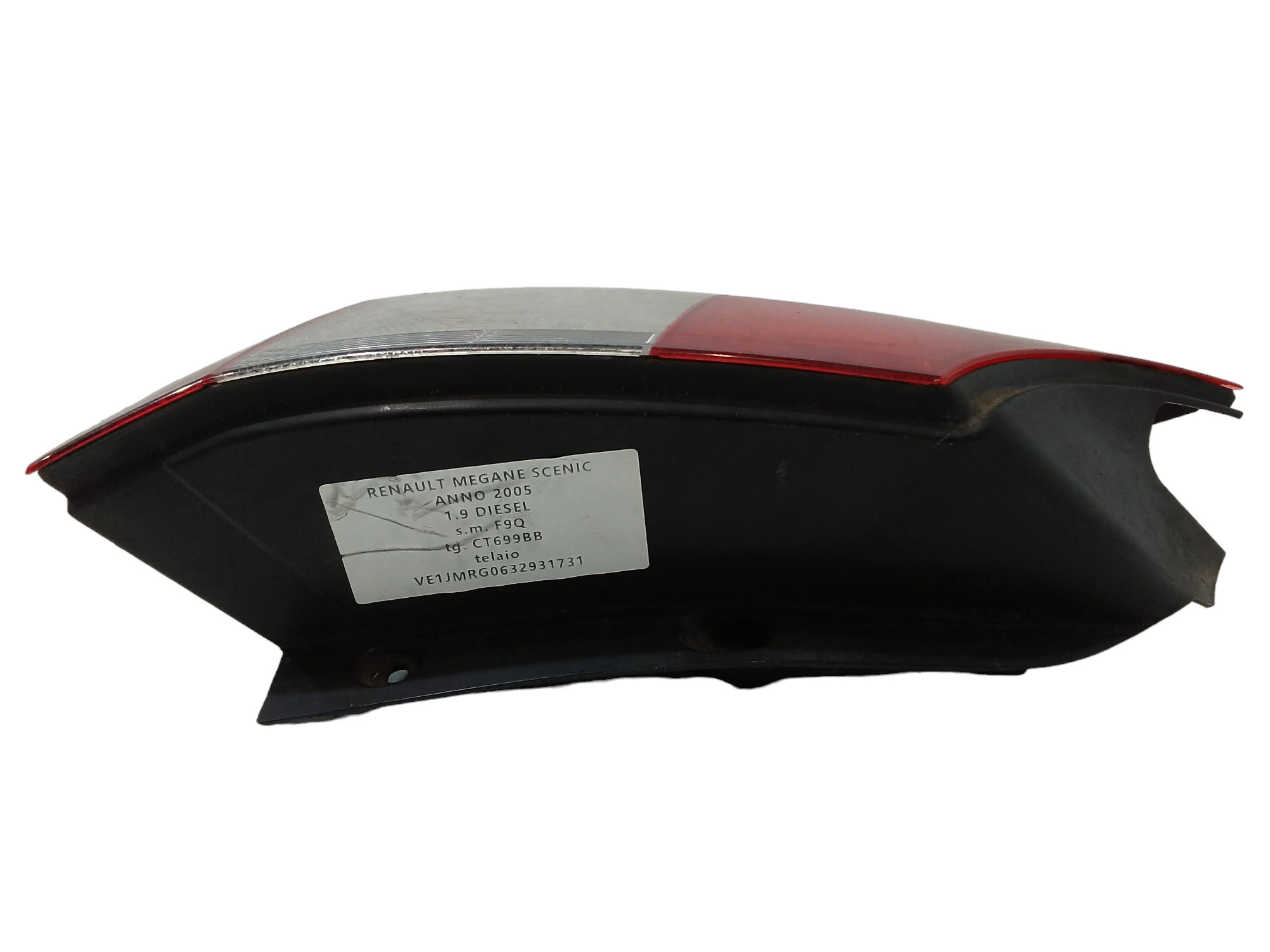 Stop fanale Posteriore sinistro lato Guida per Renault Megane Scenic (06>) (2006 - In produzione)